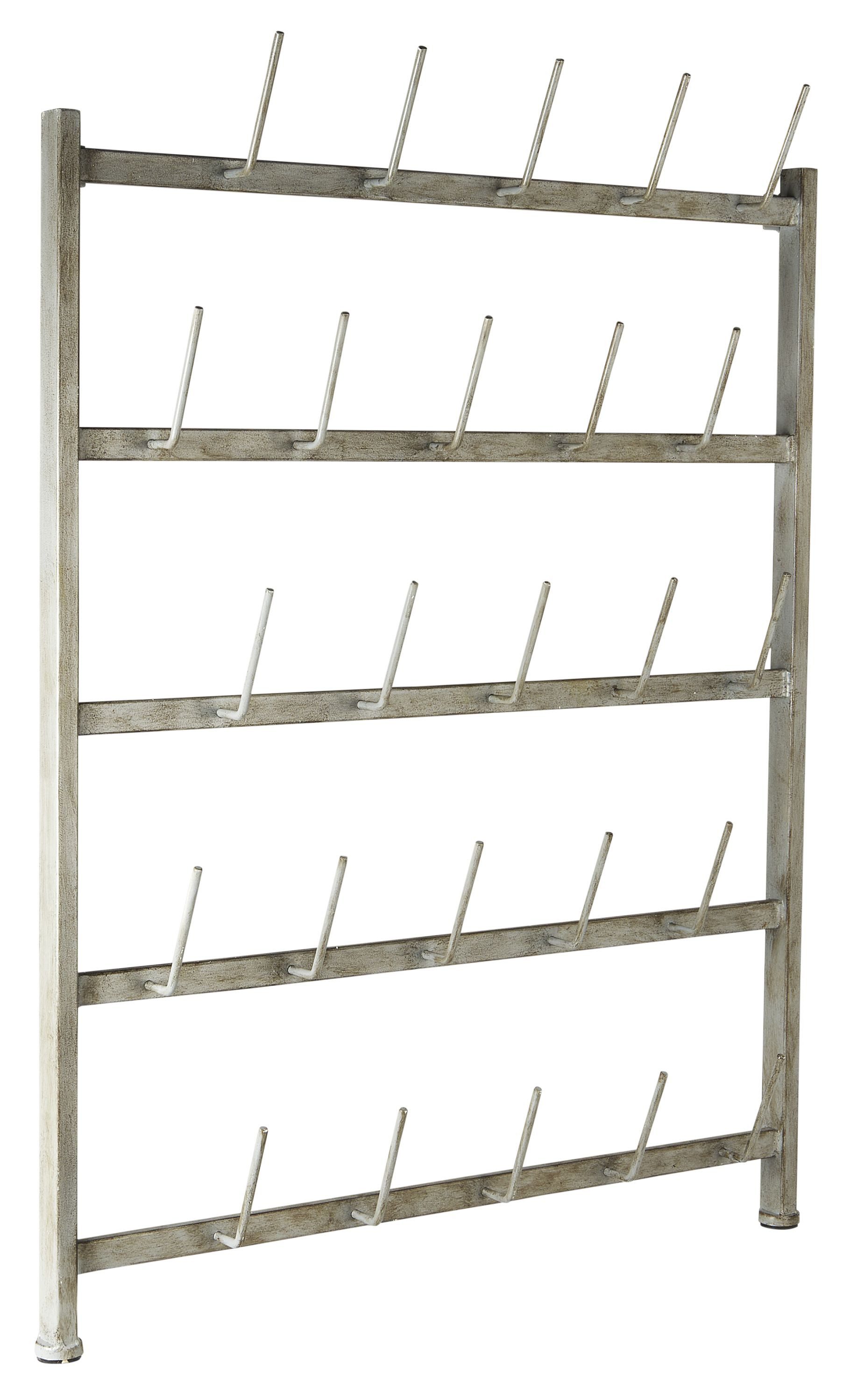 Ib Laursen Geschirrständer Ib Laursen - Tassenhalter Wanddisplay Hakenleiste Organizer 25 Haken