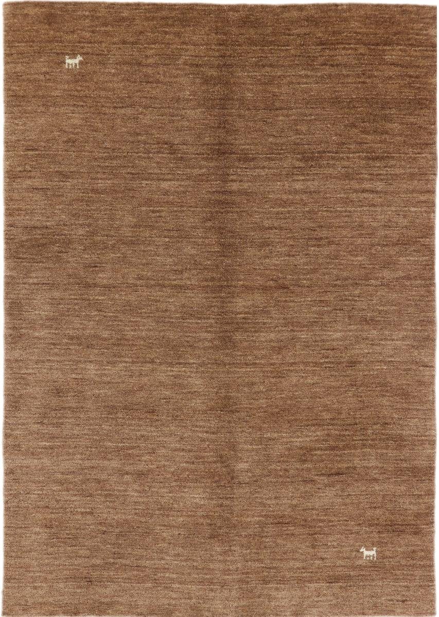 Orientteppich Loom Gabbeh Brown 140x196 Moderner Orientteppich, Nain Trading, rechteckig, Höhe: 12 mm