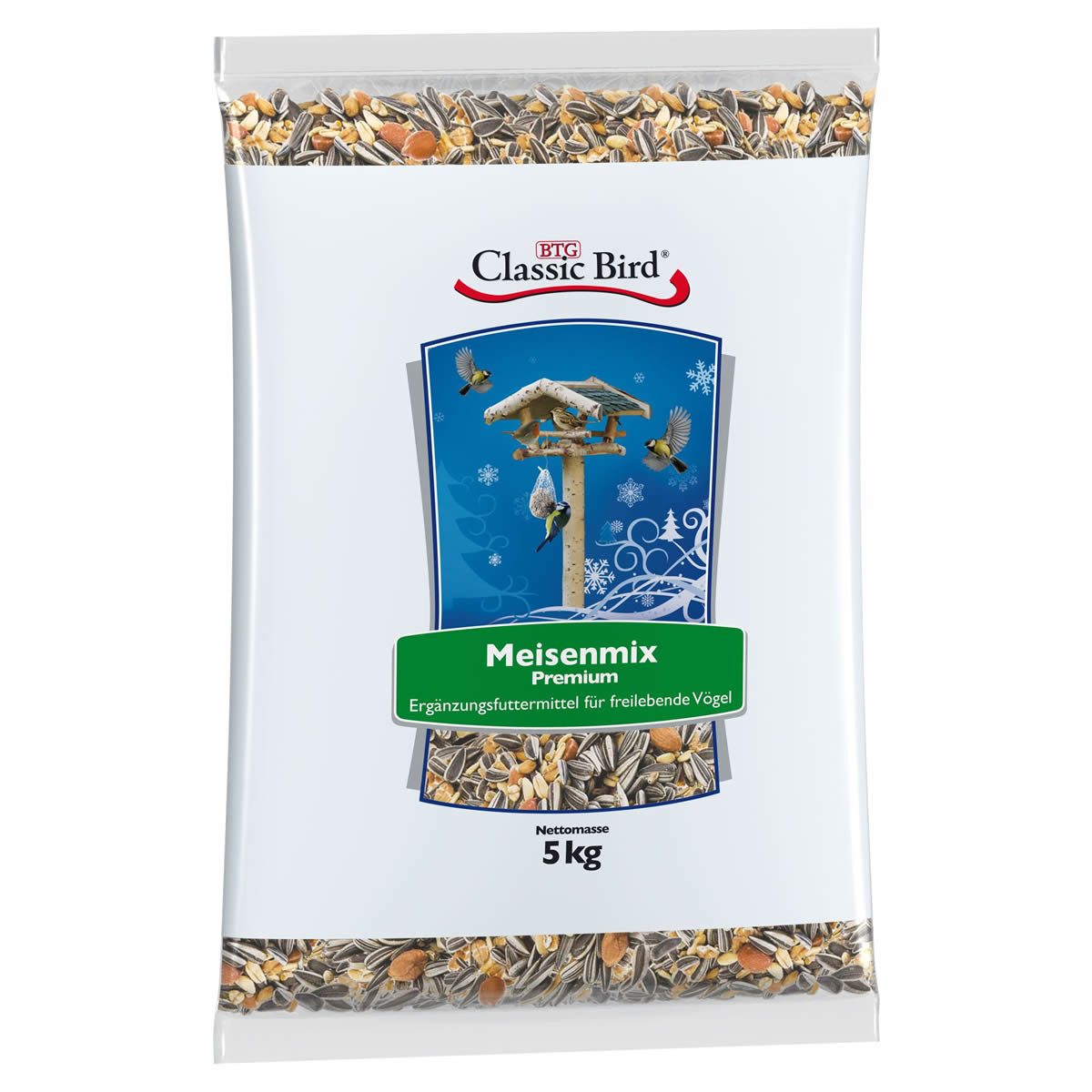 Classic Bird Meisenmix 5 kg - 5 Stück, für: Vogel