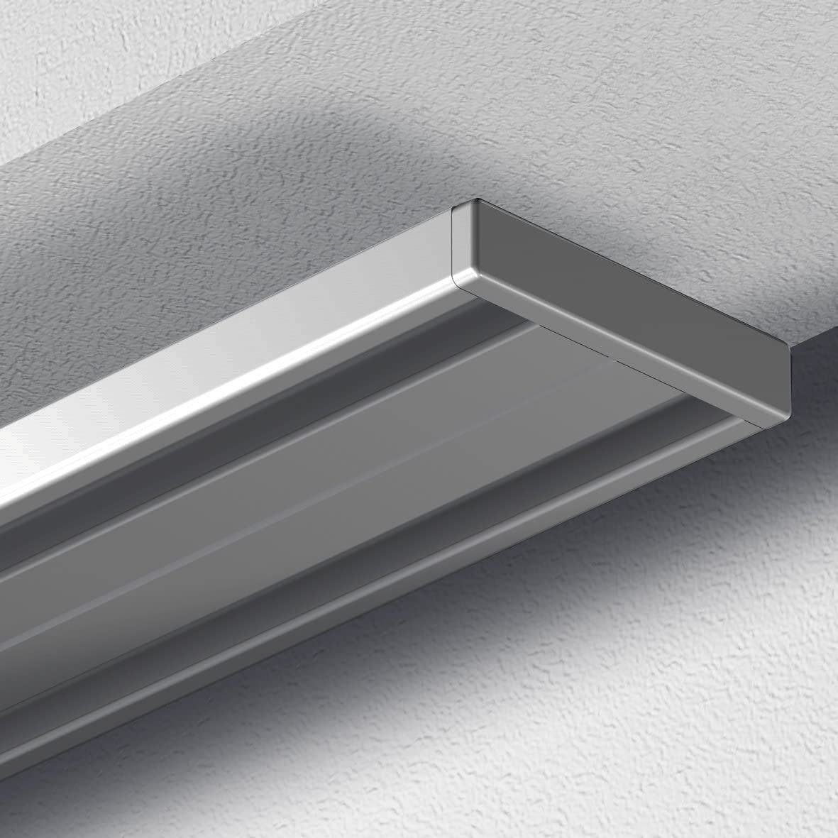Garduna Vorhangschiene Wendeschiene, Aluminium, 1 oder günstig online kaufen