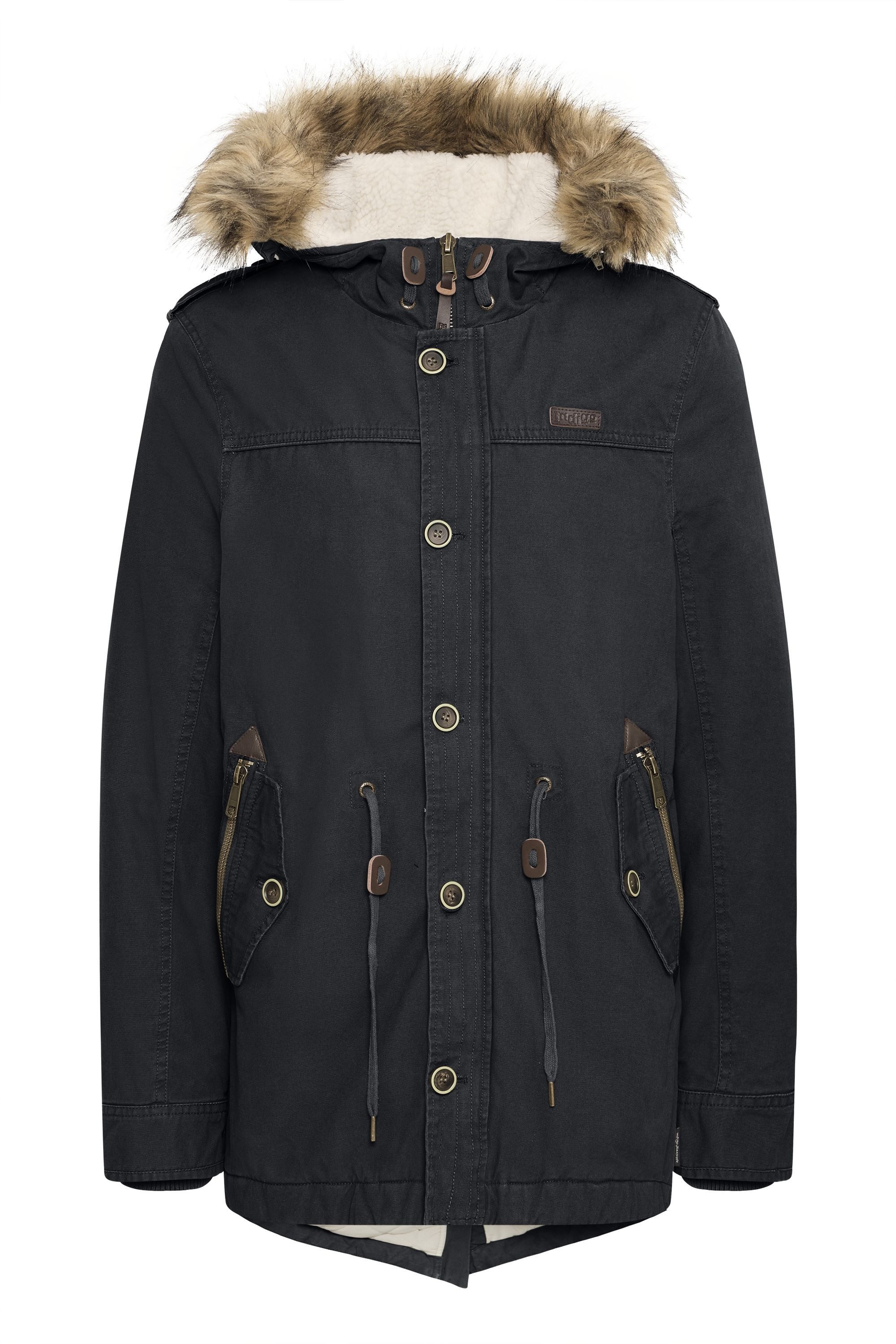 Indicode Parka IDPulsoor Winterjacke mit abnehmbarem günstig online kaufen