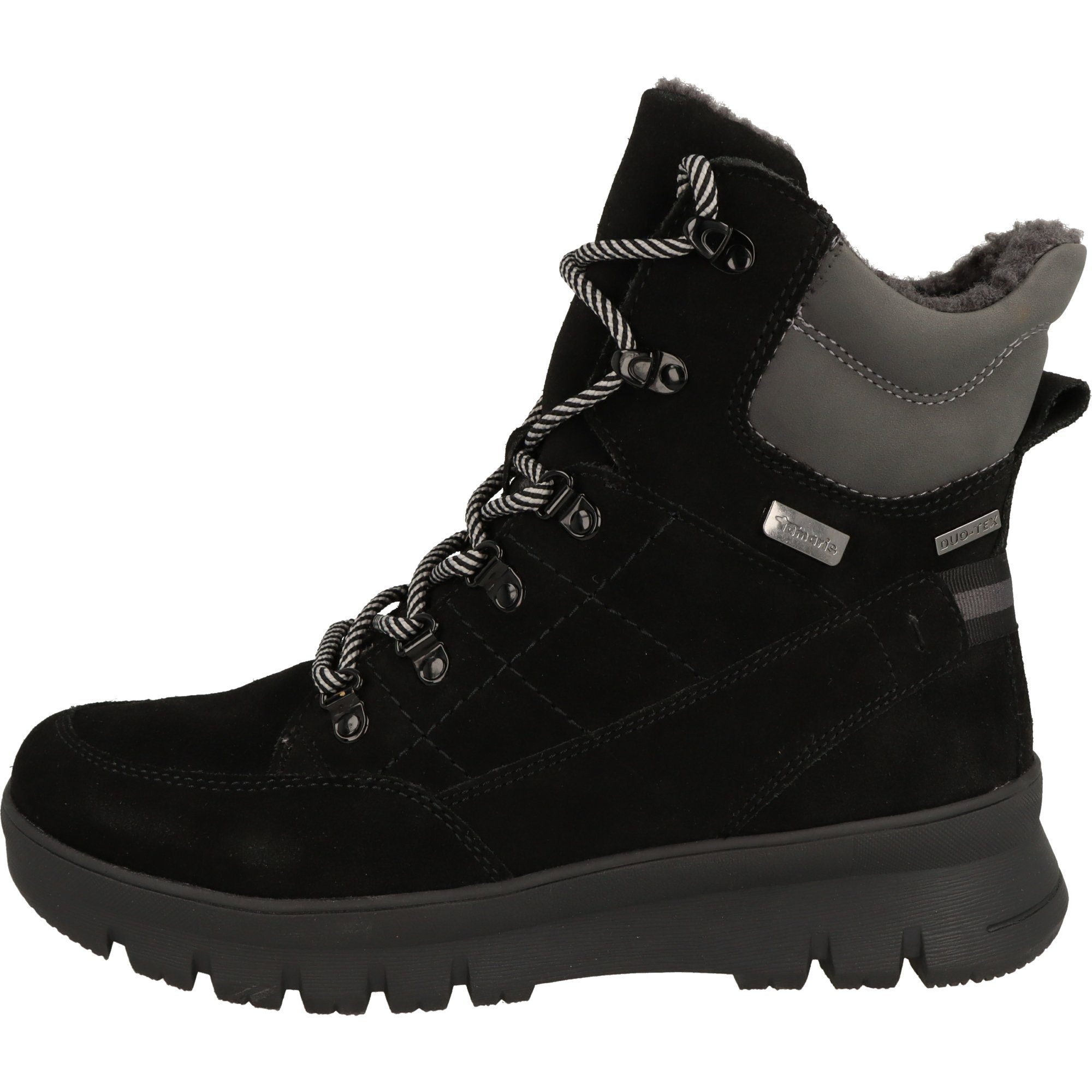 Tamaris COMFORT 8-86225-41 Leder Reißverschluss Wasserabweisend, Stiefel Winterboots Duo-Tex