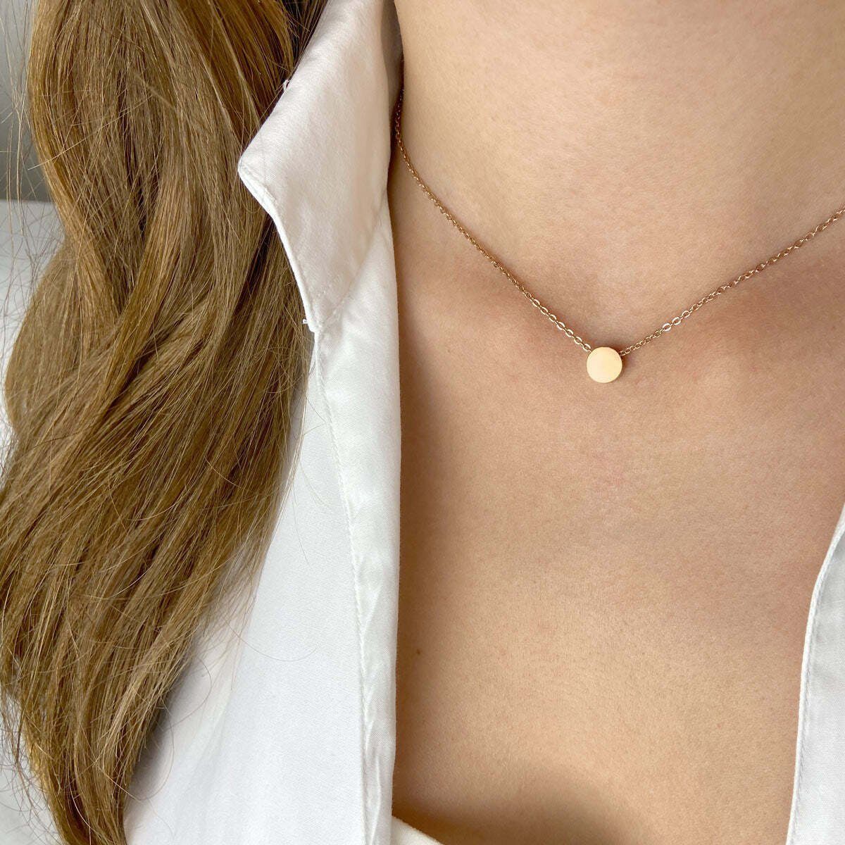 M&M Kette mit Anhänger Halskette Da...