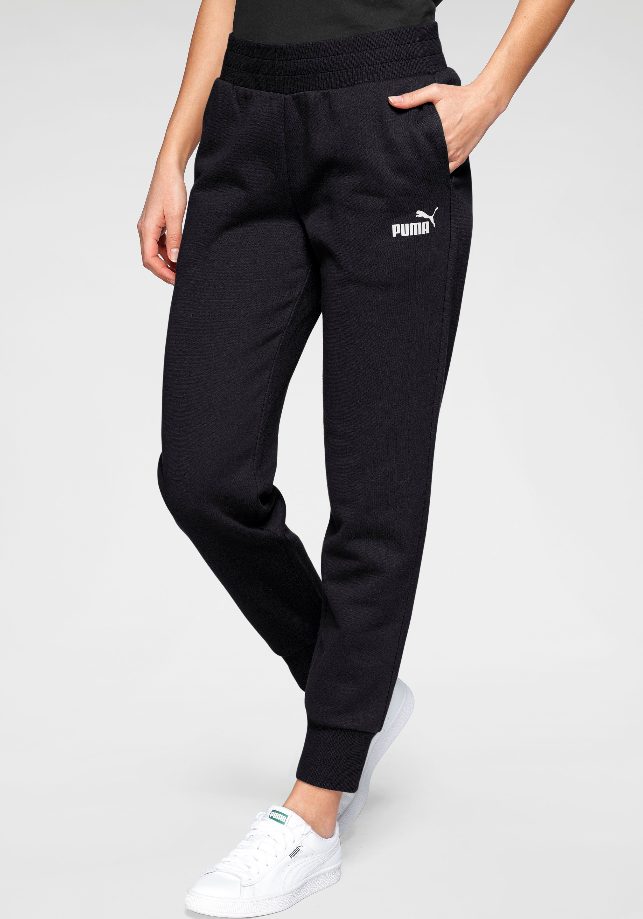 SWEATPANTS Puma FL Trainingshose ESS PUMA CL Black