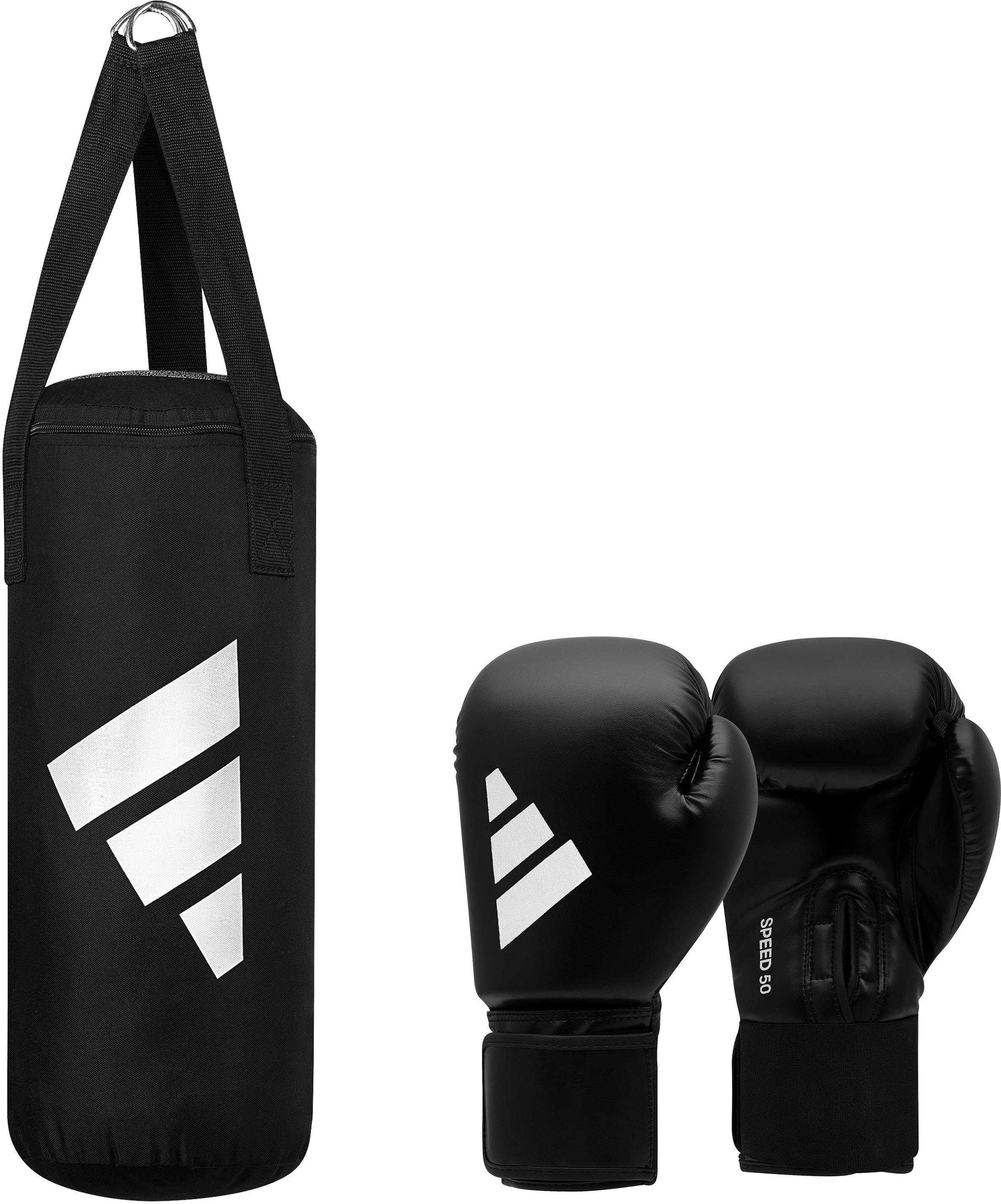 (Set, Set Boxing Junior adidas Boxsack Performance mit Boxhandschuhen)