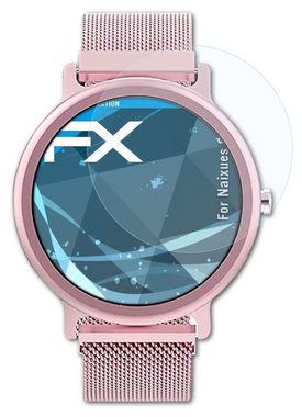 atFoliX Schutzfolie Displayschutz für Naixues G30, (3 Folien), Ultraklar und hartbeschichtet