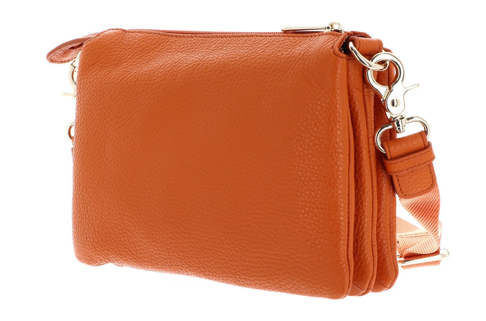 Mandarina Duck Umhängetasche Crossbody Bag, aus echtem Rindsleder