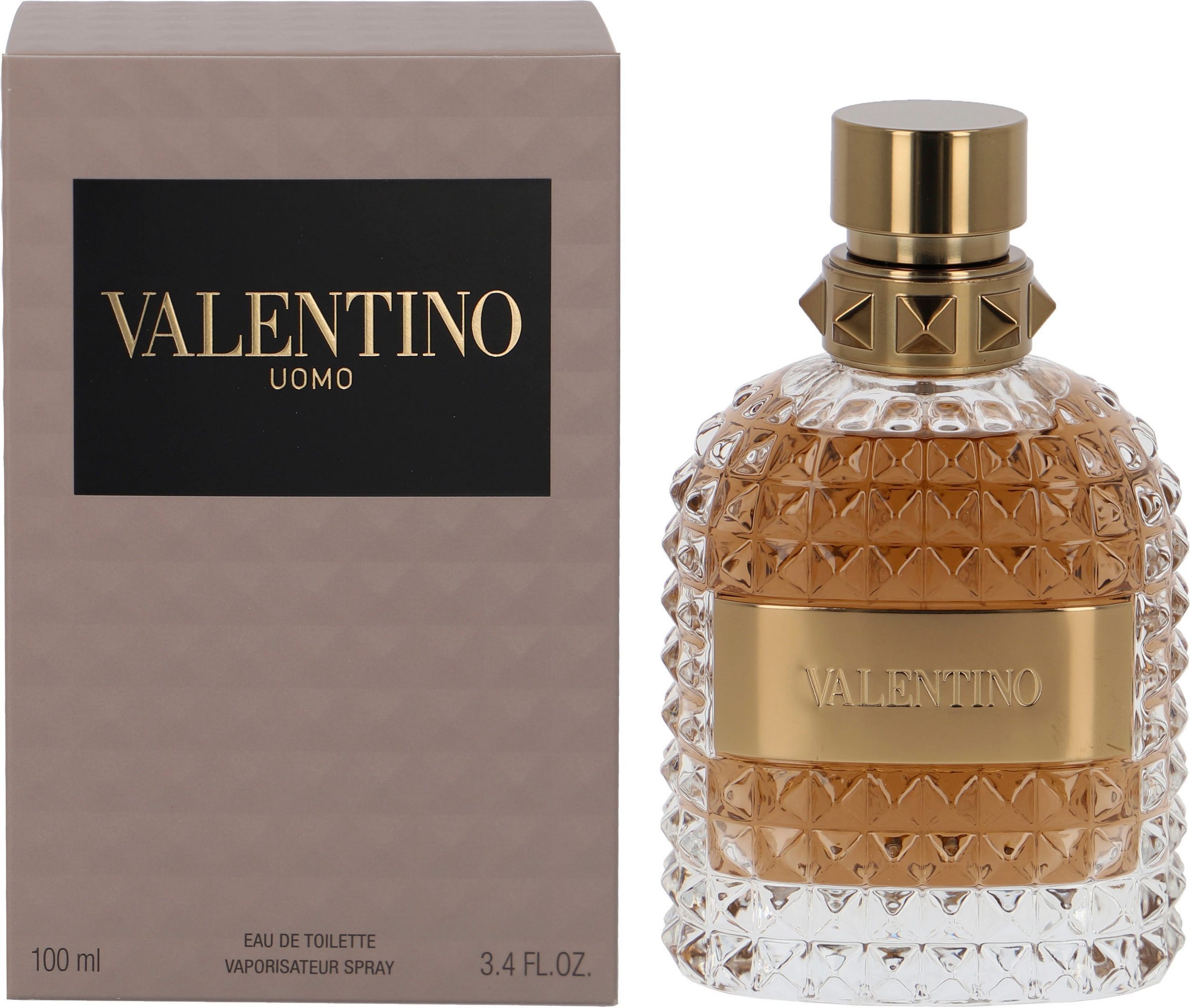 Valentino Eau de Toilette Uomo Eau de Toilette, Glasflakon, Parfüm EDT, Herrenduft
