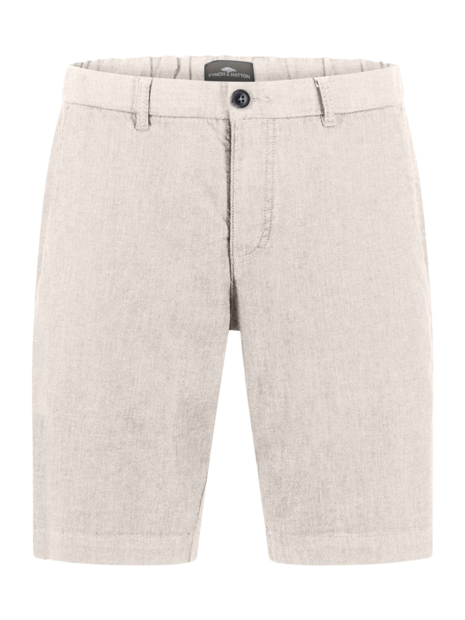 FYNCH-HATTON Bermudas natur, Casual, Baumwolle, Unifarben, Regular Fit, Mittel