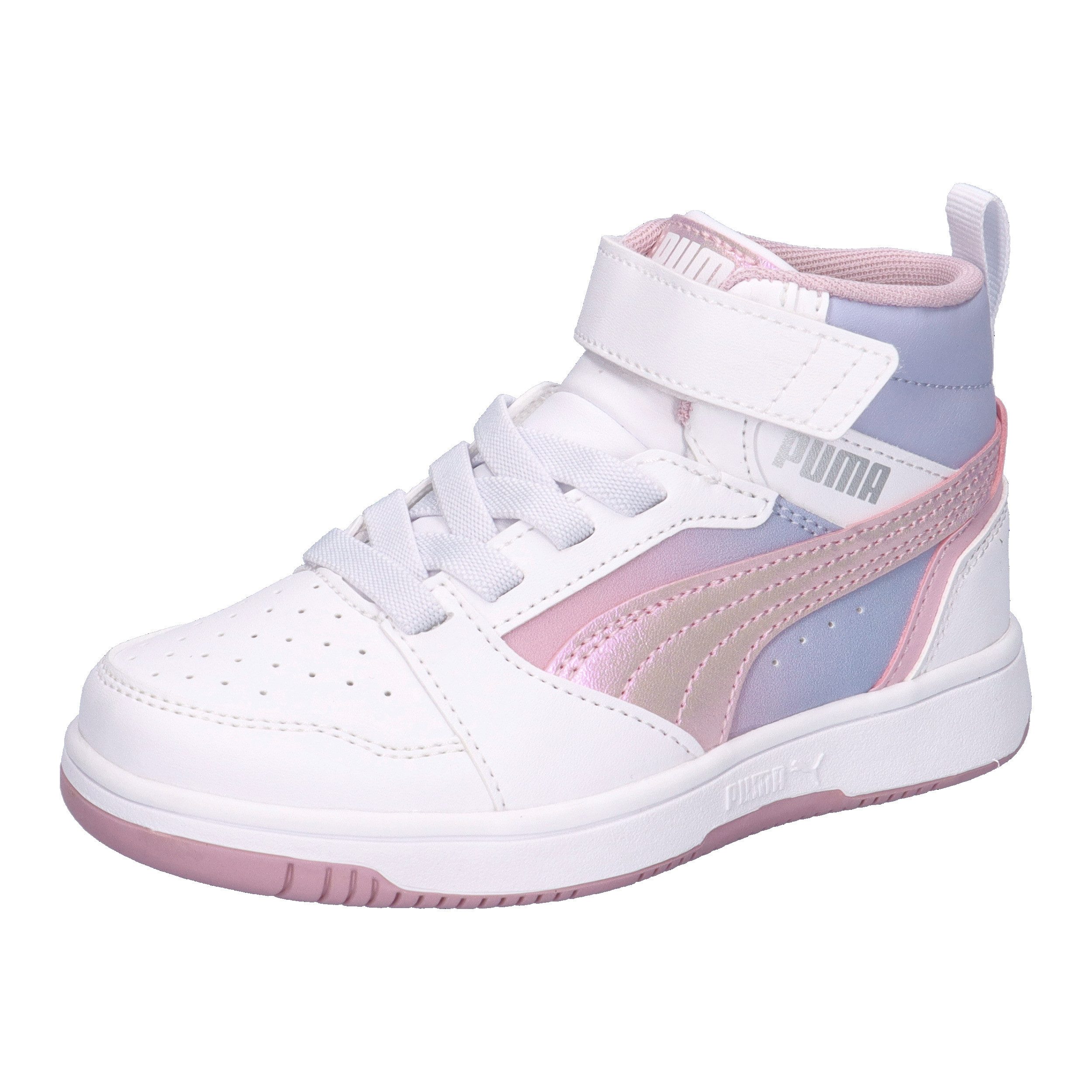 Puma Kinder Sneaker Rebound V6 Mid Blurry Dreams 400587 Sneaker