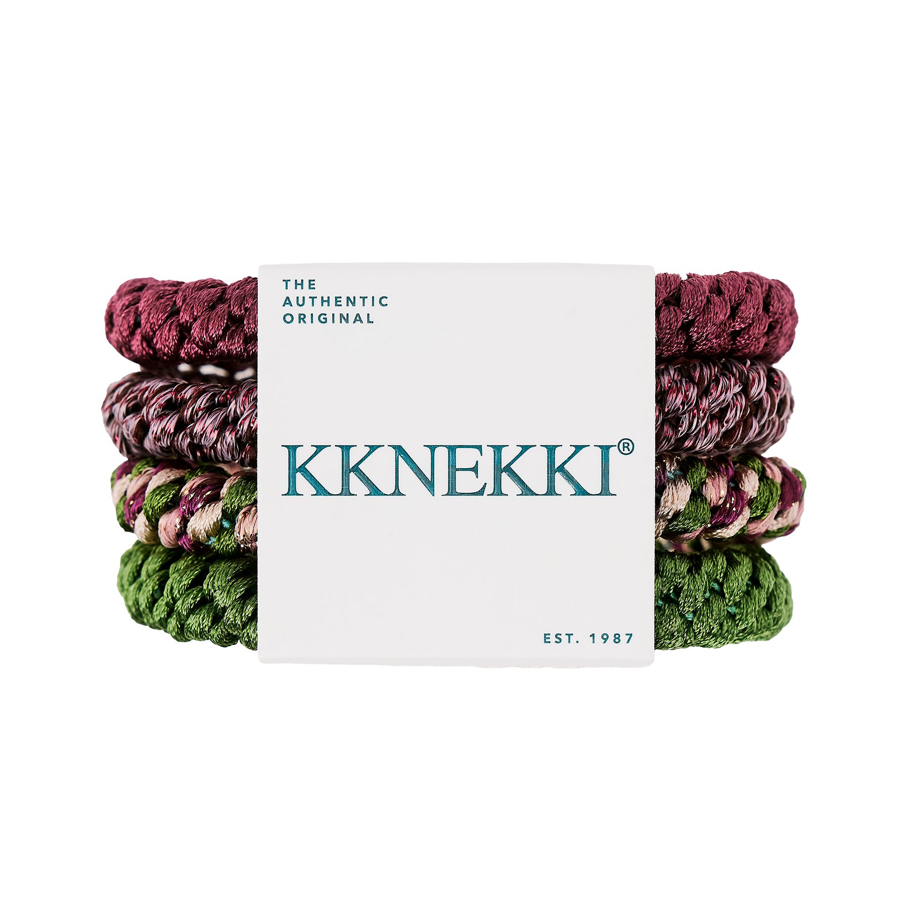 KKNEKKI Haargummi Original Hair Ties - 4er Bundle
