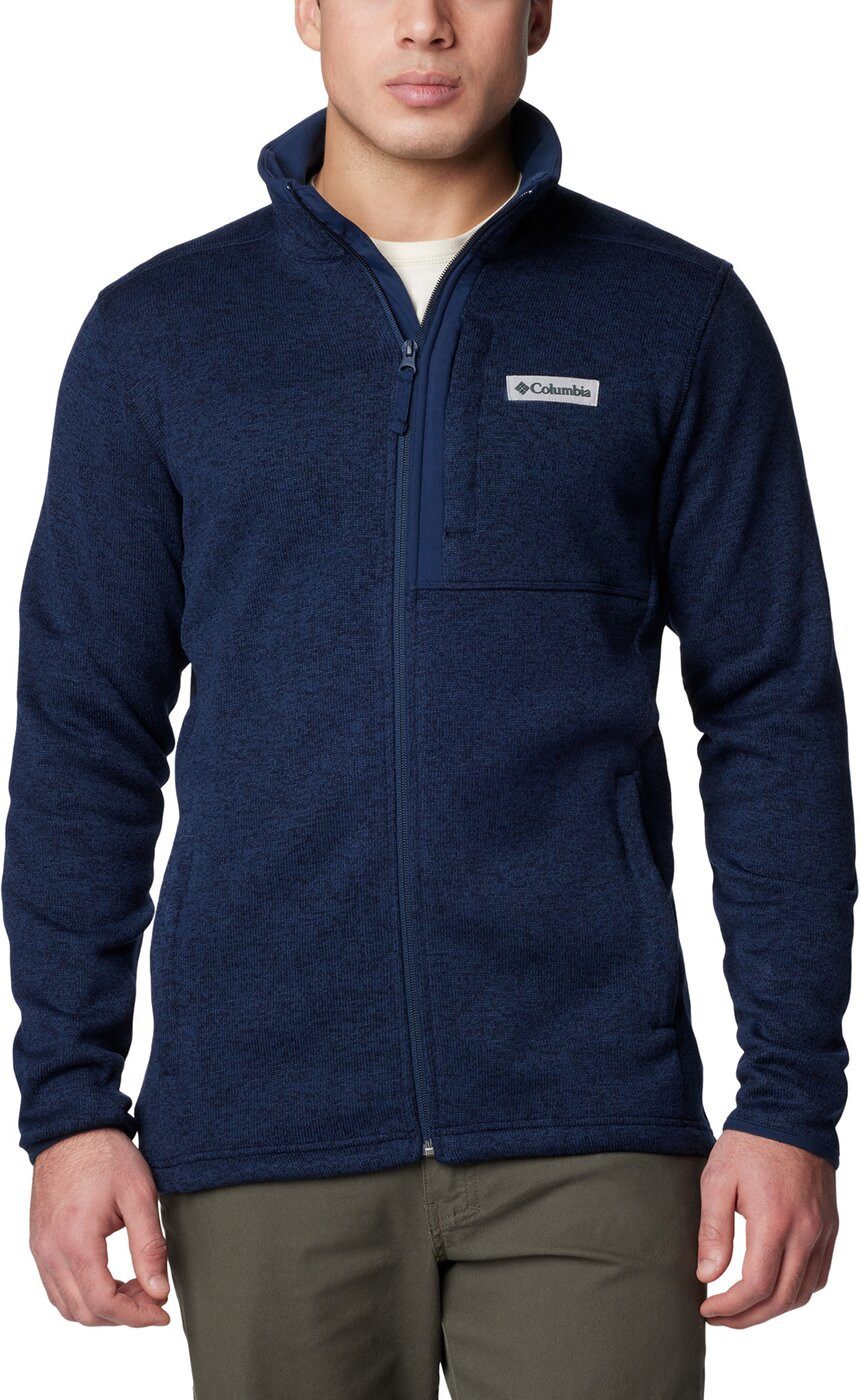 Columbia Rollkragenpullover Sweater Weather Full Zip COLLEGIATE NAVY HEATHER