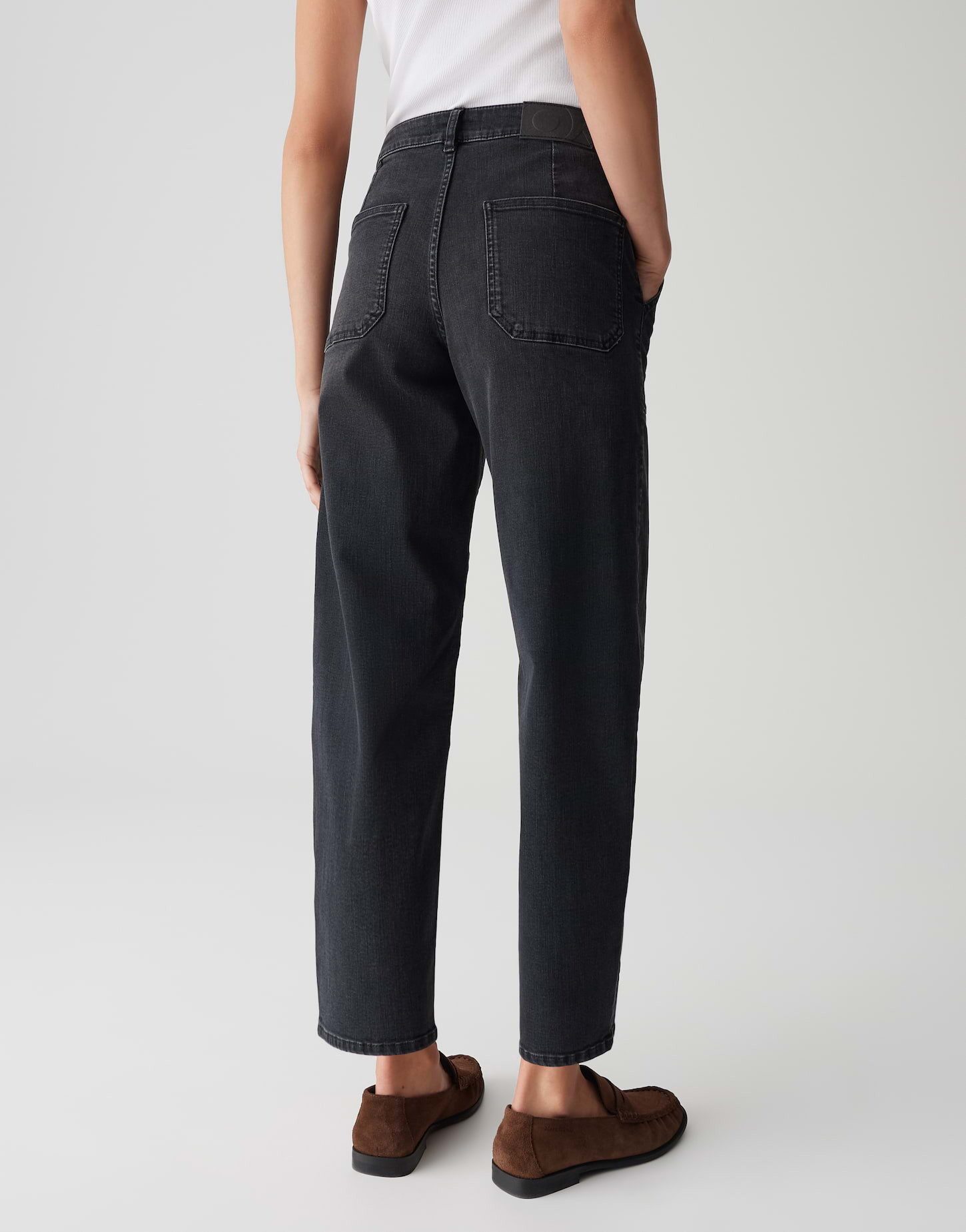 OPUS PANTS Relax-fit-Jeans MELLY FREE Barrel Jeans mit Powerstretch Mid Rise – Bild 3 von 5
