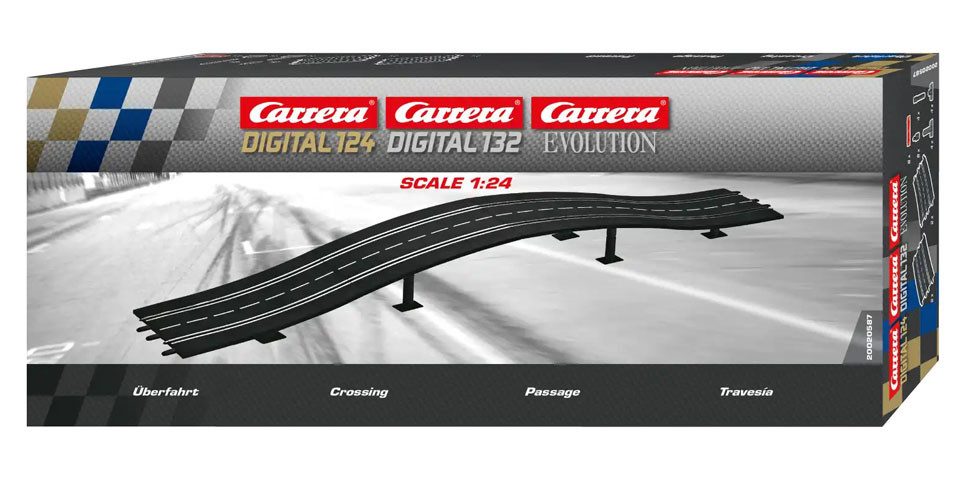 Carrera® Autorennbahn Carrera 20020587 - DIGITAL 124/132/EVOLUTION Überfahrt