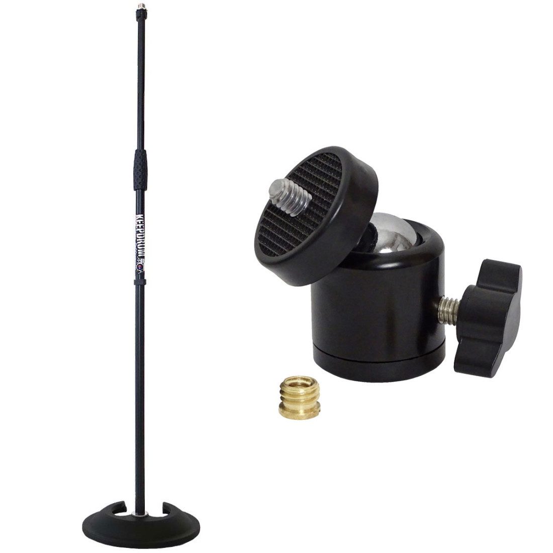 Mikrofonständer keepdrum MS096 Mikrofonständer mit Kugelgelenk