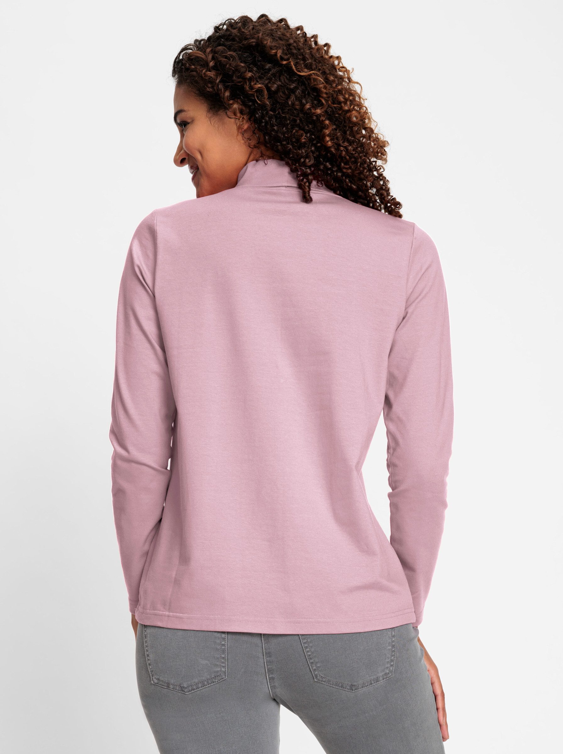 Casual Looks Rollkragenshirt "Rollkragen-Shirt", (1 tlg.) günstig online kaufen