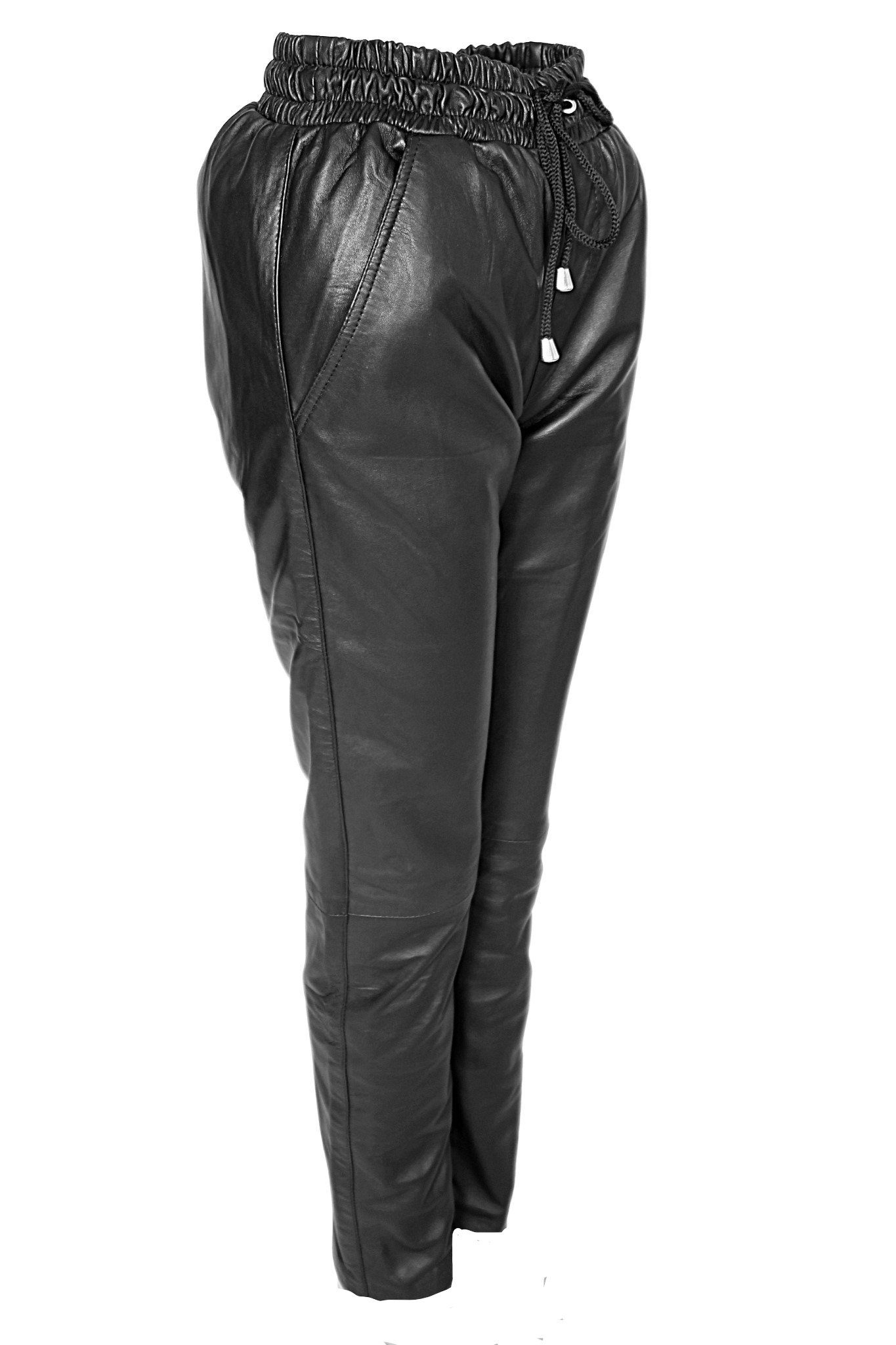 Be Noble Lederhose Wellness Lederhose aus weichem Lammnappa im legeren Style