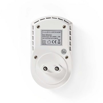 Nedis Gasmelder Warnmelder Gasdetektor EN50194 Flüssiggas Erdgas Kohle Gasmelder