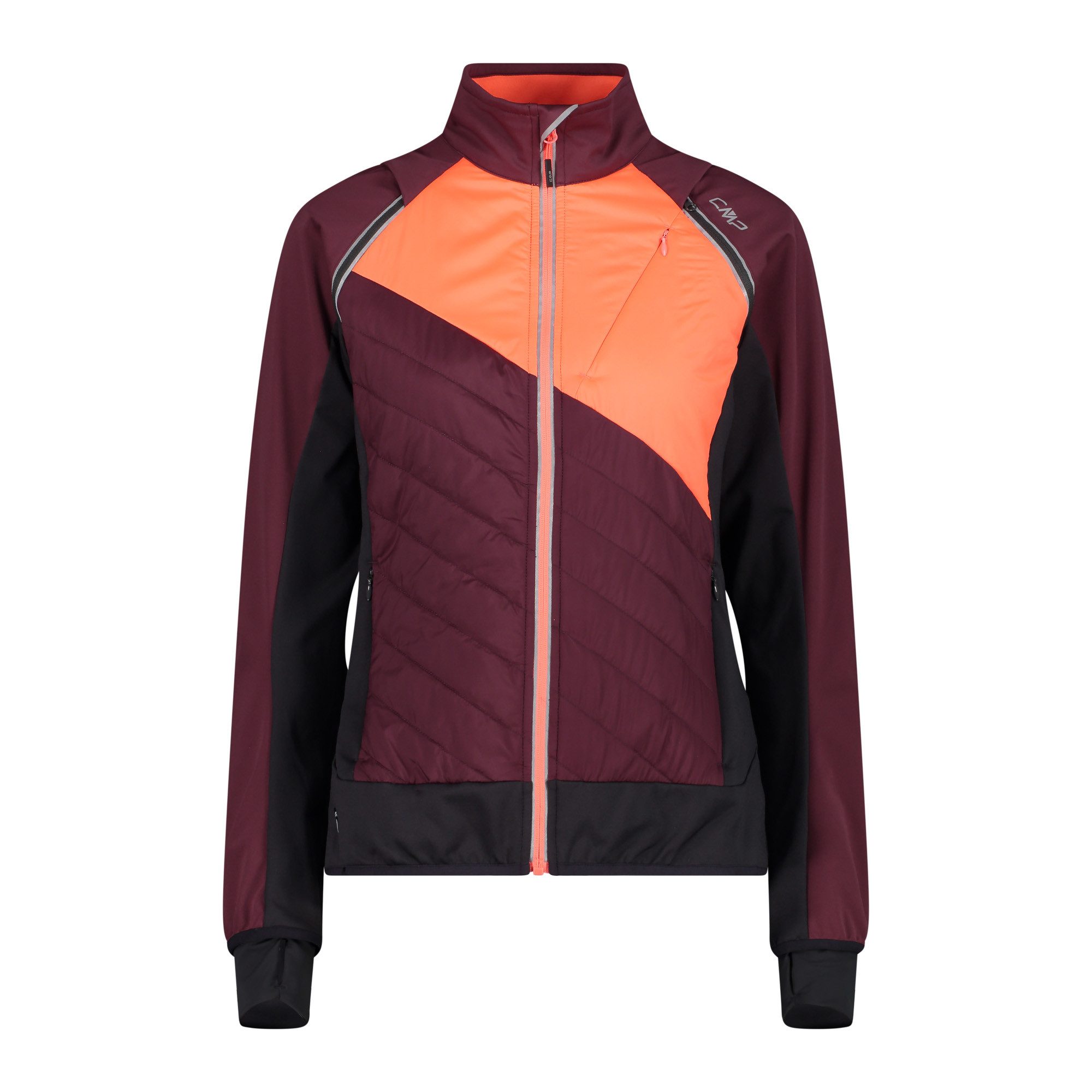 Softshelljacke CMP Damen Jacke WOMAN JACKET WITH DETACHABLE SLEEVES 30A2276
