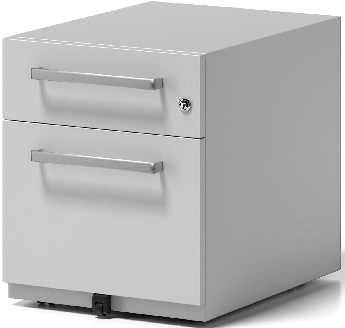 Bisley Container Rollcontainer Note NWH 1x Auszug + 1x HR-Schub HxBxT 495x420x565mm lic