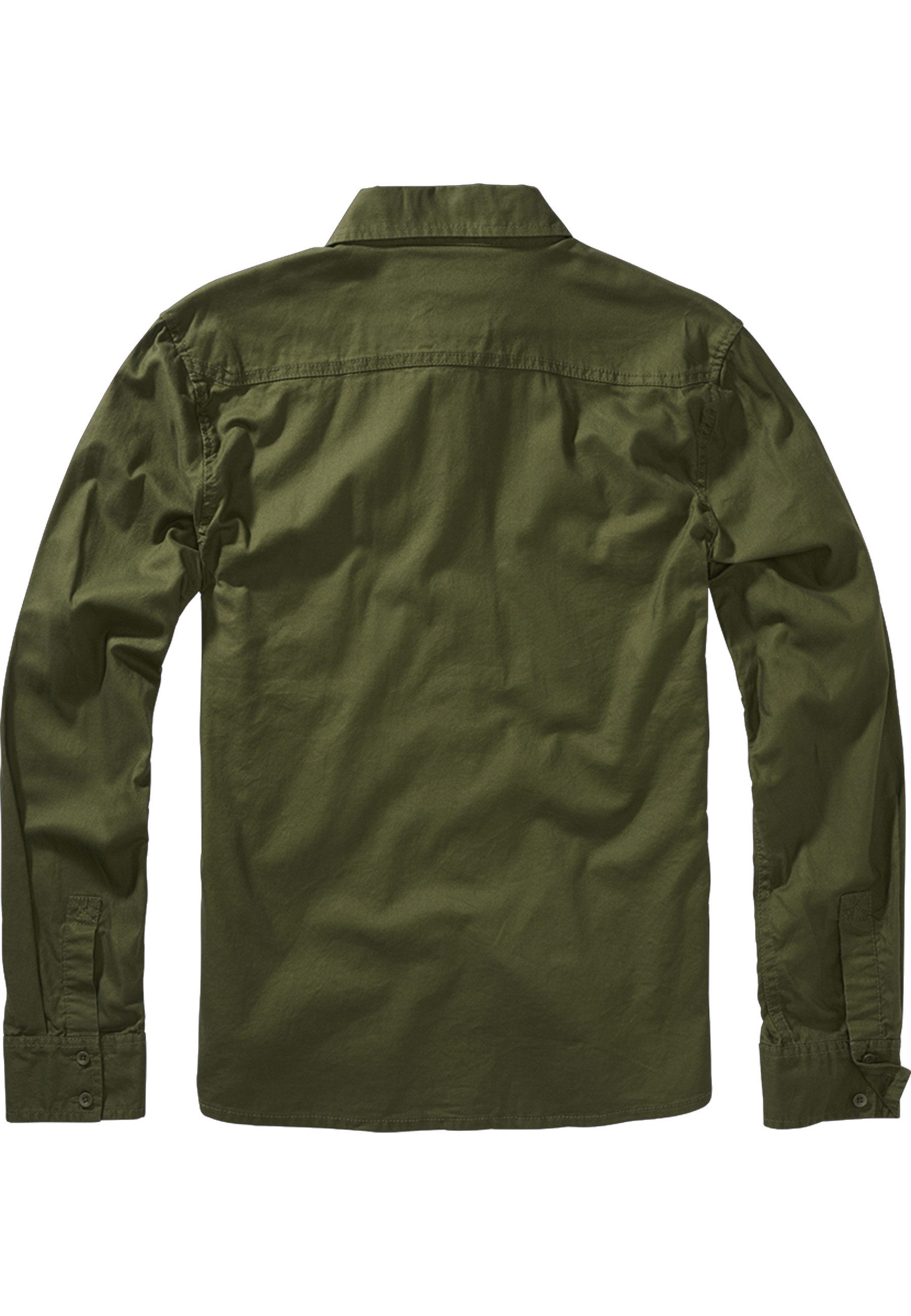 Brandit Langarmshirt Brandit Herren Flanellshirt (1-tlg)