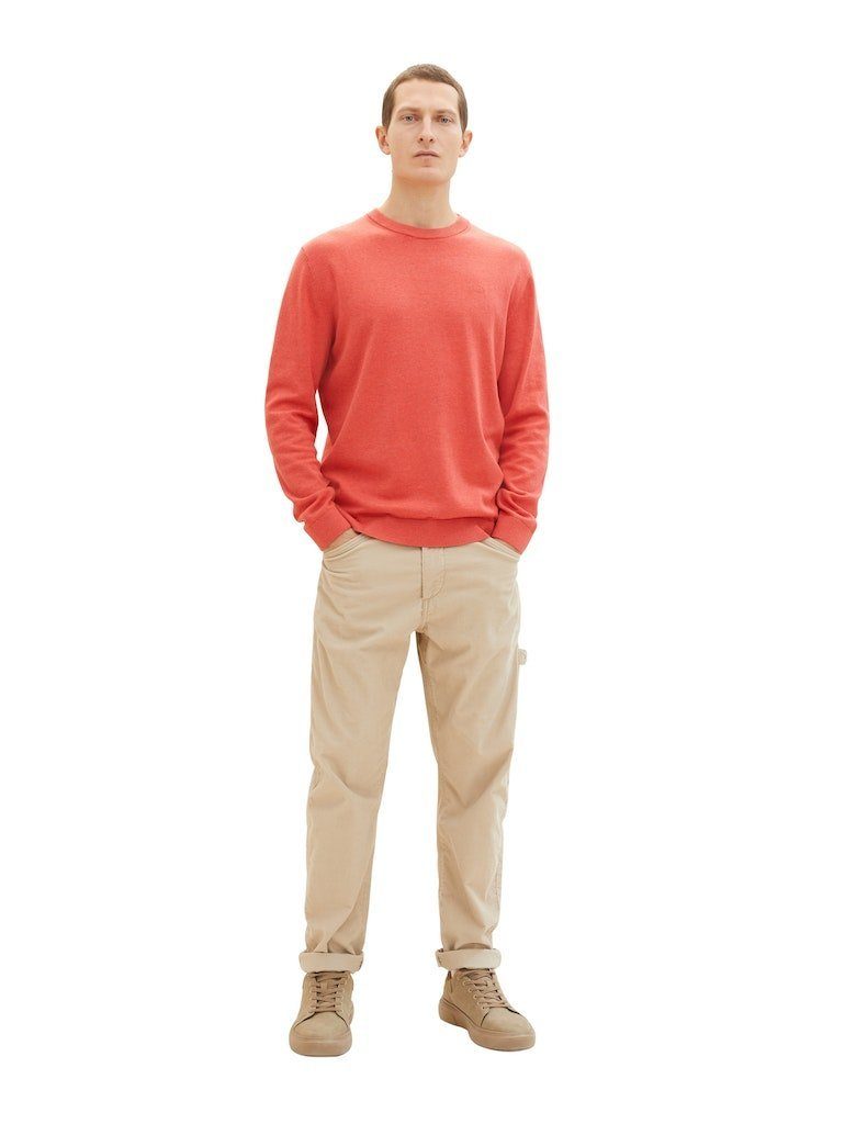 TOM TAILOR Sweatshirt Basic Crewneck Knit günstig online kaufen