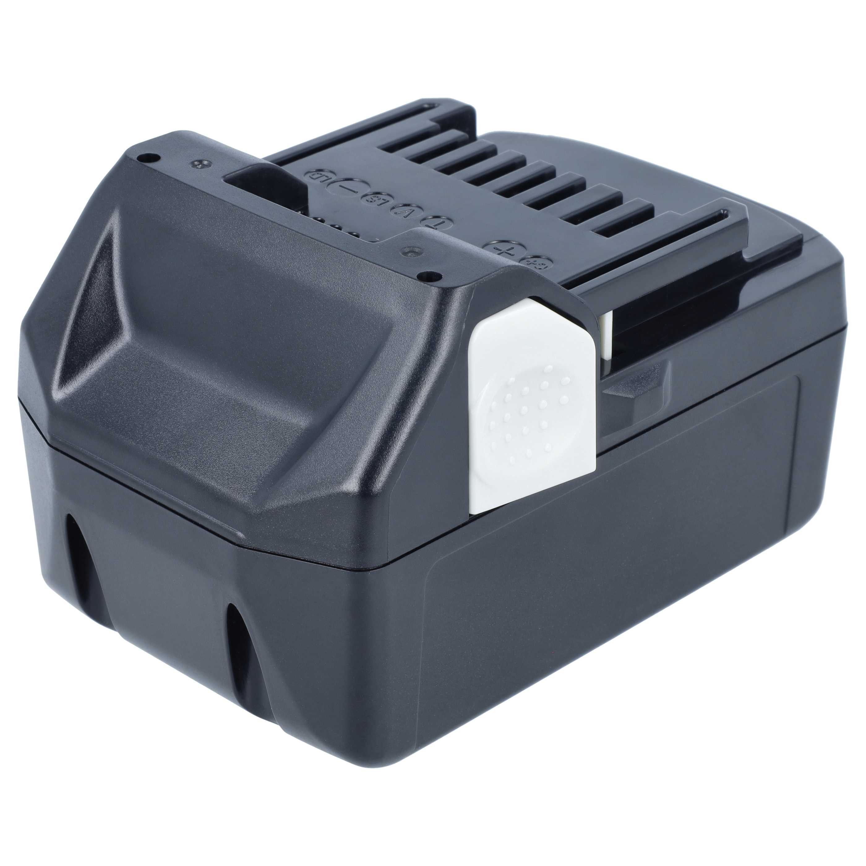 Extensilo passend für Hitachi Hikoki C 18DSL, DH 18DSL, CR 18DSL, CJ 18DSL, C 18 Akku Akku Li-Ion 5000 mAh (18 V, 1 St), Leistungsfähiger Austausch-Akku für Werkzeug Powertools, Staubsauger