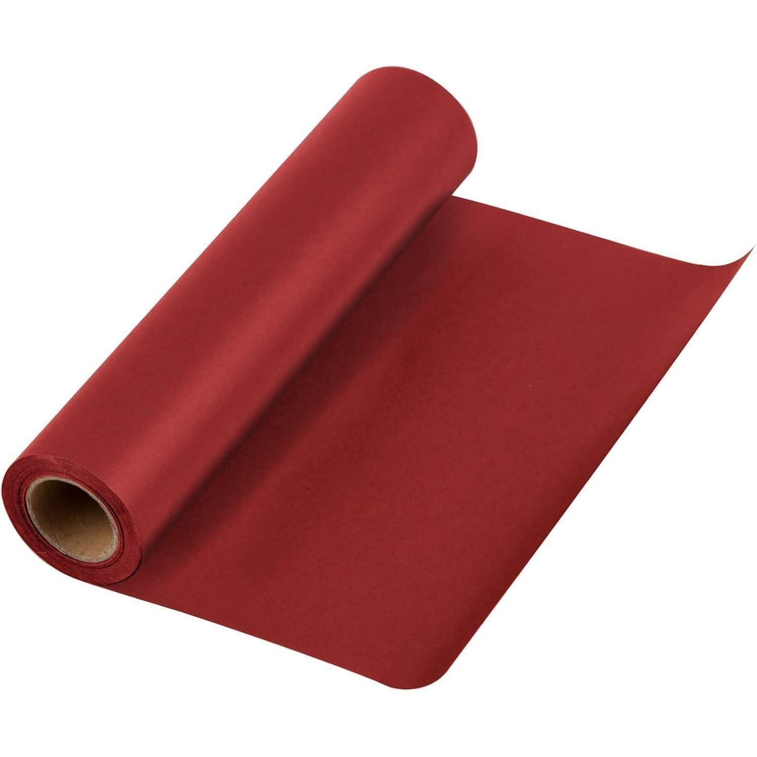 LuxusKollektion Packpapier Kraftpapierrolle 305mm 30m Recycelbar Verpackung Versand 12 Zoll Rote