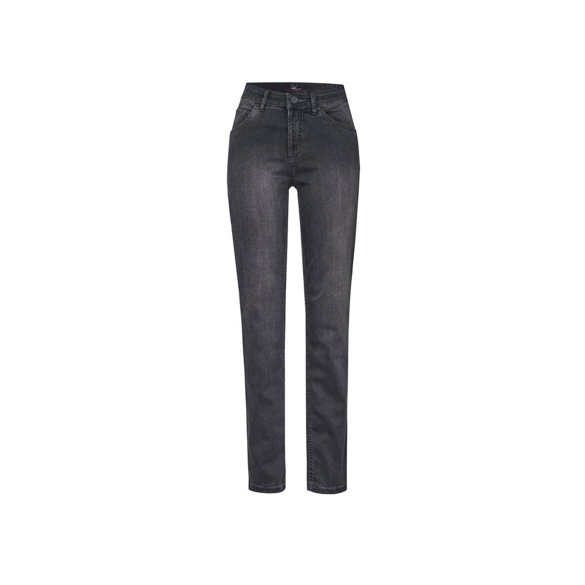 (1-tlg) anthrazit 5-Pocket-Jeans TONI