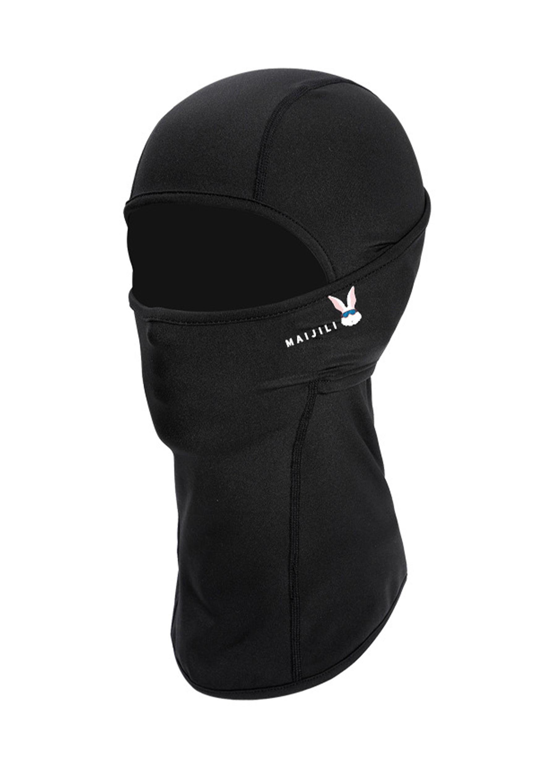 MAGICSHE Sturmhaube Skimaske für Umfassenden Schutz Widersteht UV-Strahlen Schwarz