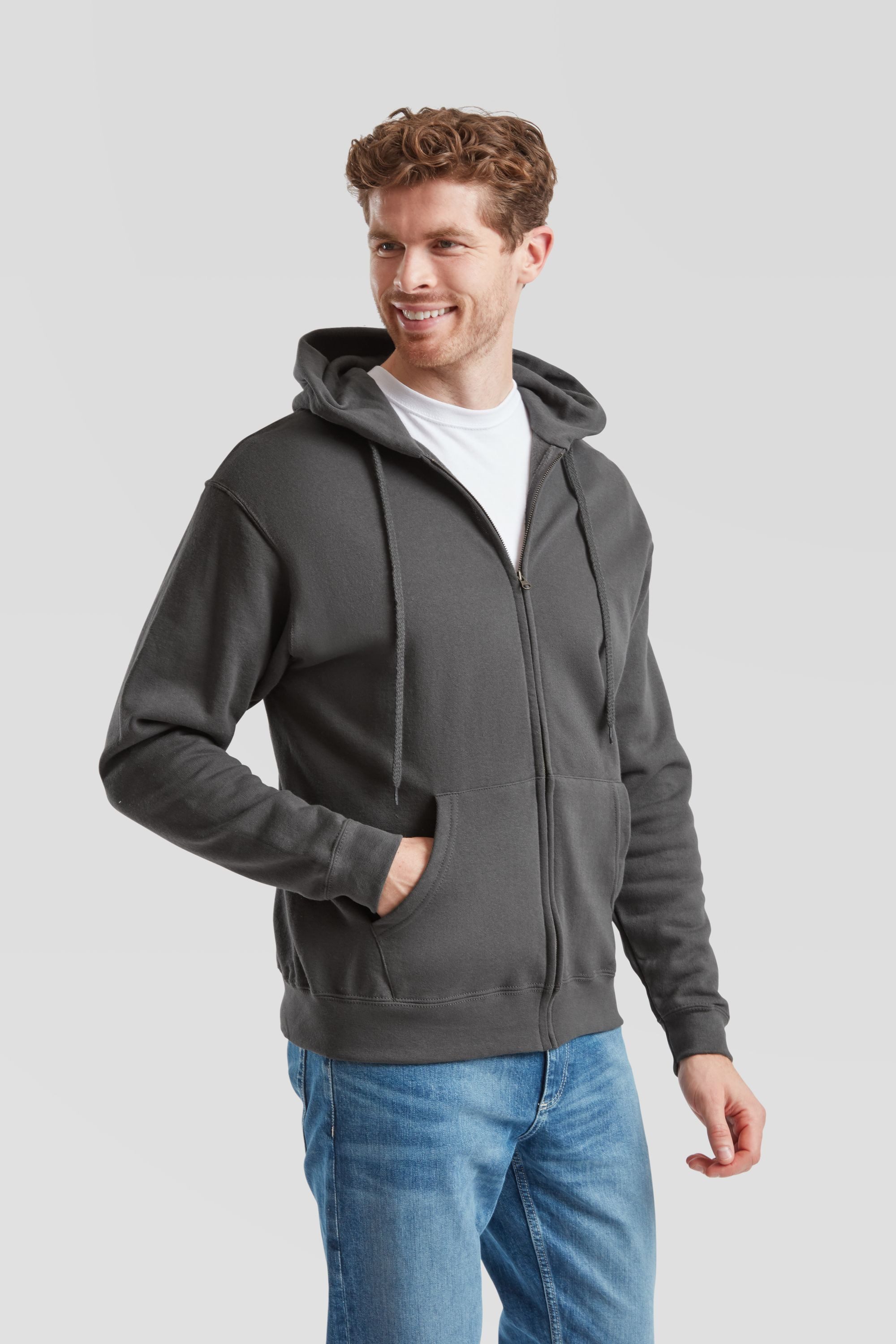 Fruit of the Loom Sweatjacke Classic Hooded Sweat Jacket – Bild 4 von 5