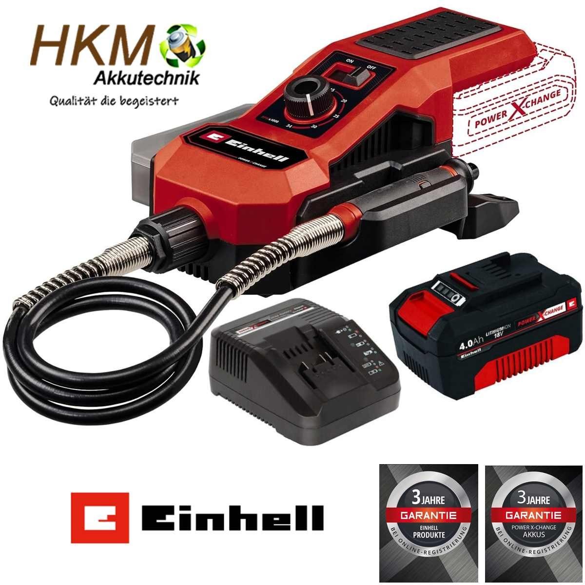 Einhell Akku-Multischleifer Einhell Gravur-Werkzeug TE-MT 18/34 Li mit Akku 4.0 Ah / Ladegerät