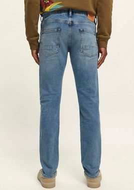 Scotch & Soda Slim-fit-Jeans Ralston regular slim jeans,Blauw Breath mit Faded-out Effekten