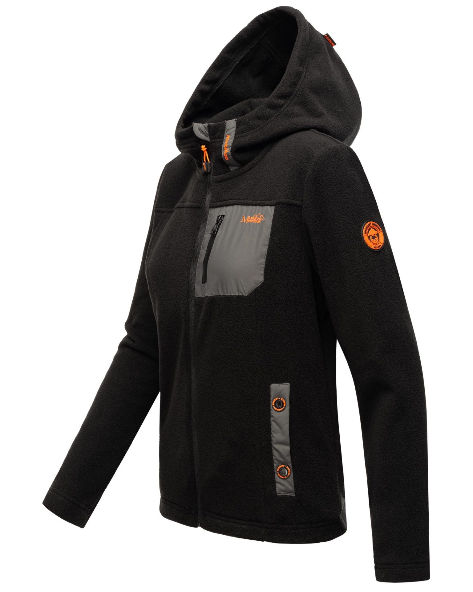 Marikoo Outdoorjacke mit wasserabweisendem Reißverschluss