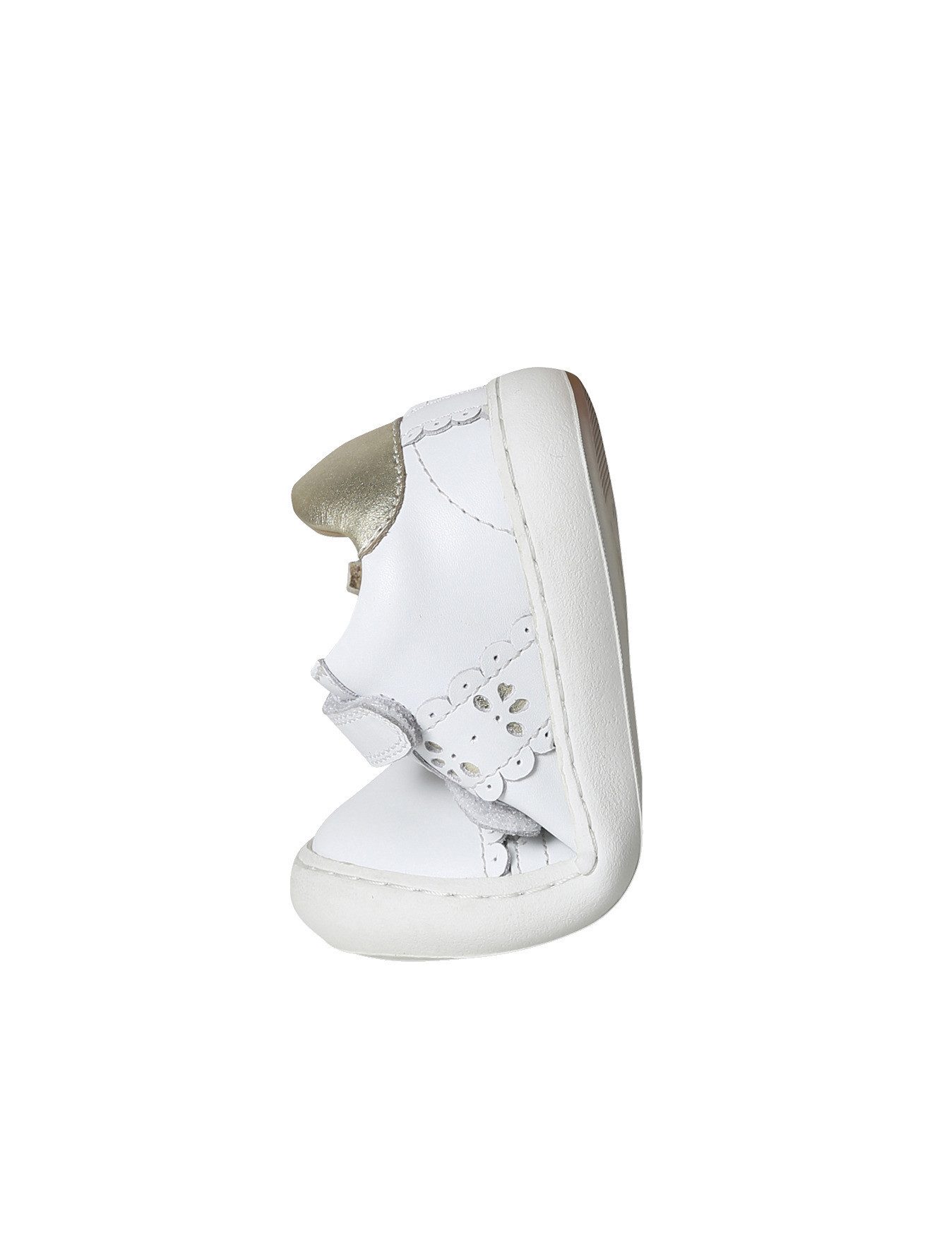 vertbaudet Baby Klett-Sneakers aus Leder Babystiefel