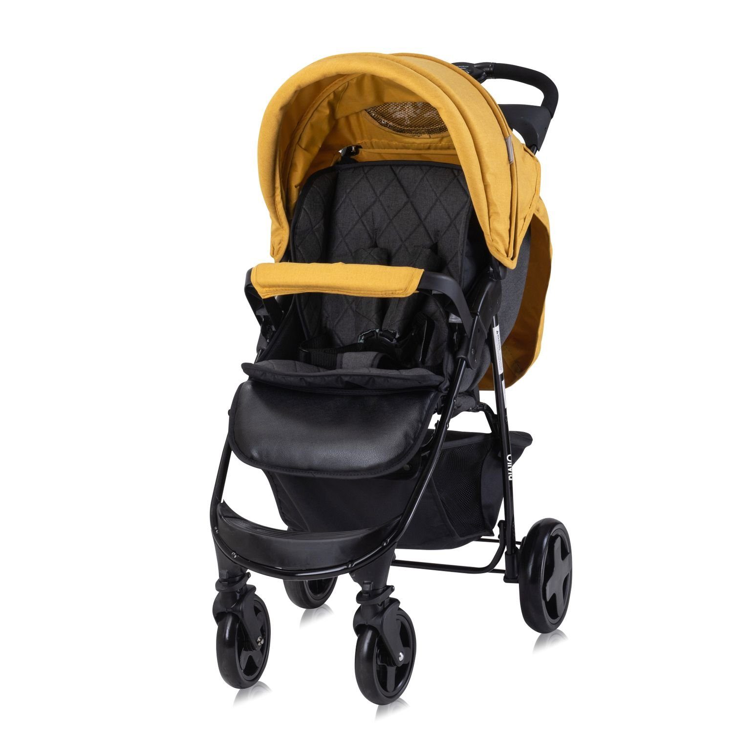 Lorelli Kinder-Buggy Kinderwagen Buggy Olivia, Zubehörbox, Fußabdeckung, verstellbar, Korb
