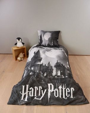 Bettwäsche Harry Potter Wende Bettwäsche Hogwarts 2tlg 135 x 200 cm, BrandMac