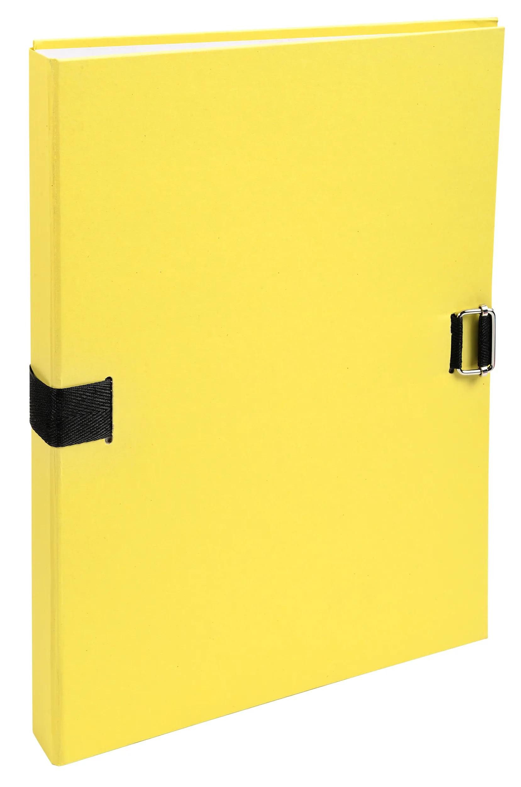 EXACOMPTA Organisationsmappe 10x PM m dehnb Rü FOR 120mm 320x240 so - Gelb - 38006H, Mappen mit dehnbaren Rücken Ohne Klappen