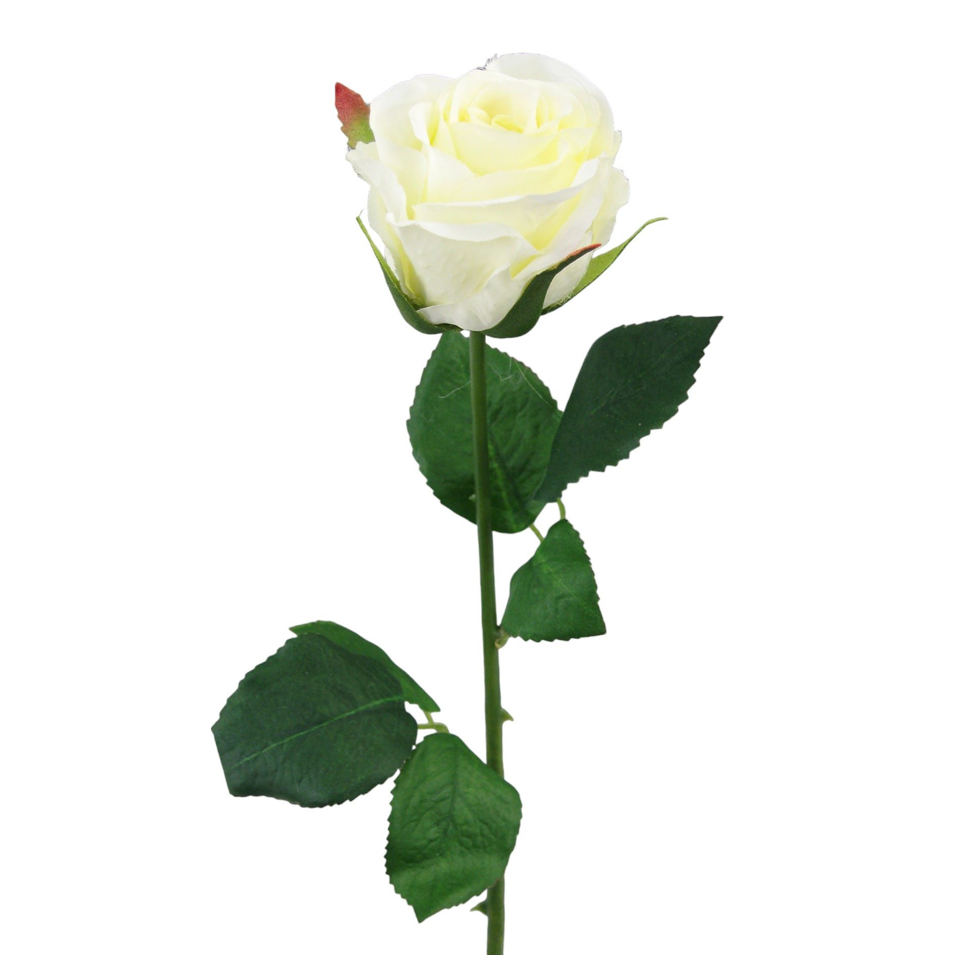 Kunstblume Künstliche Rose Wasserstiel, ca 47cm. Kunstblume Dekoblume, Gasper, Höhe 47.00 cm