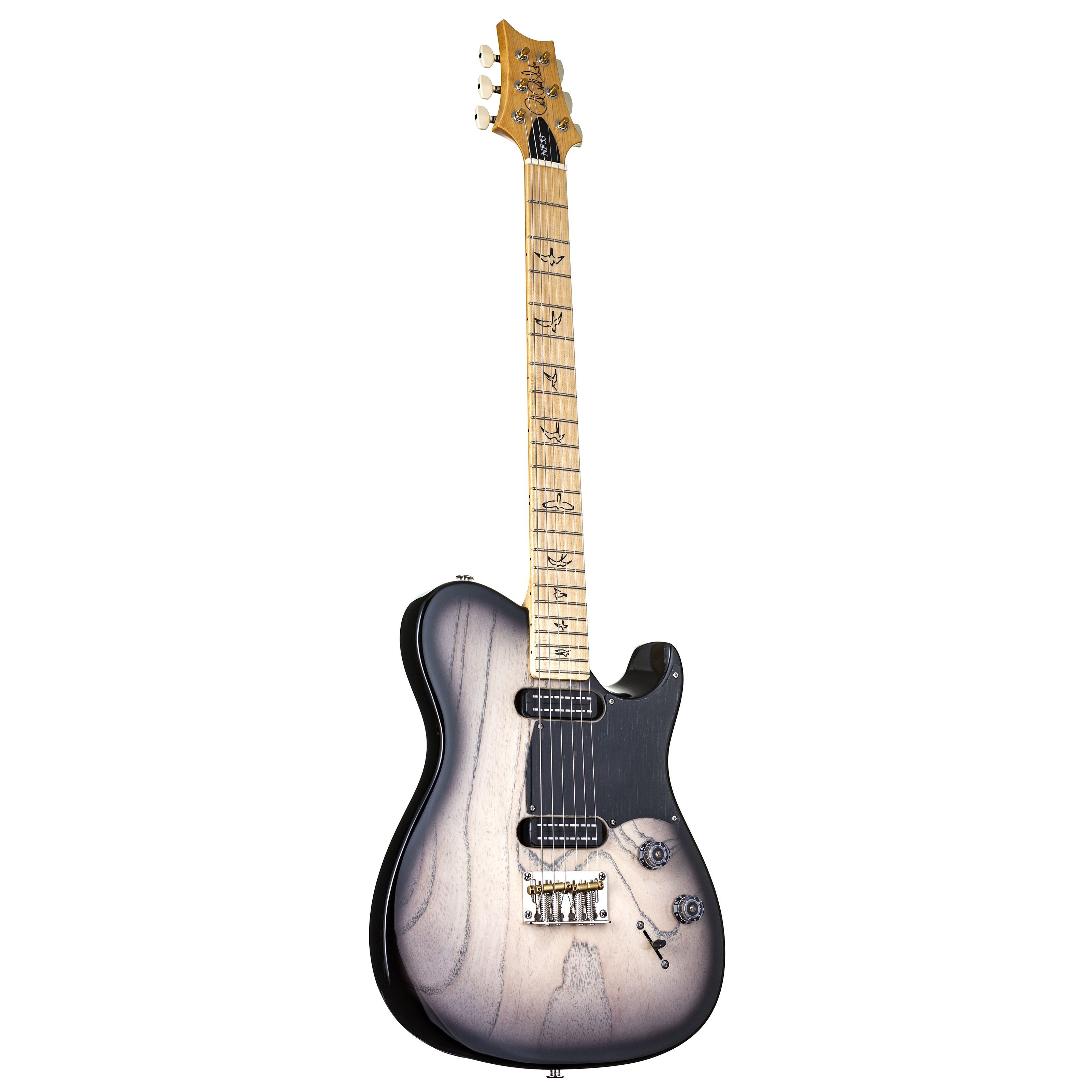 PRS E-Gitarre, NF 53 White Doghair Smokeburst - E-Gitarre