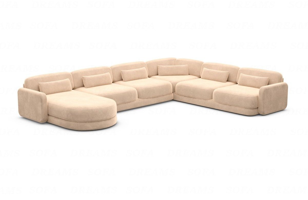 Sofa Dreams Wohnlandschaft Stoff Polstersofa Luxus günstig online kaufen