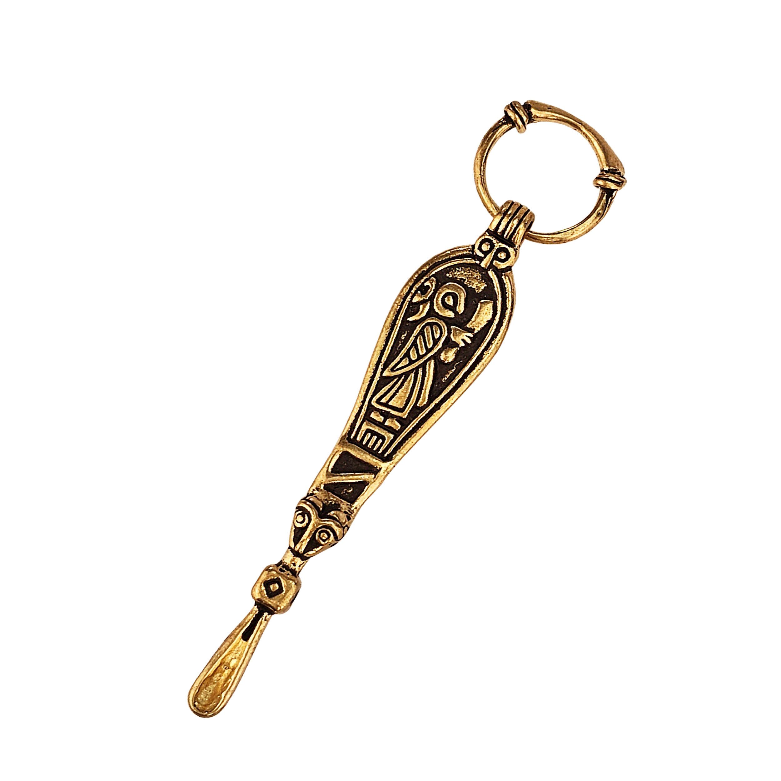 Pera Peris Ватный тампон Wikinger Ohrlöffel aus Birka Bronze
