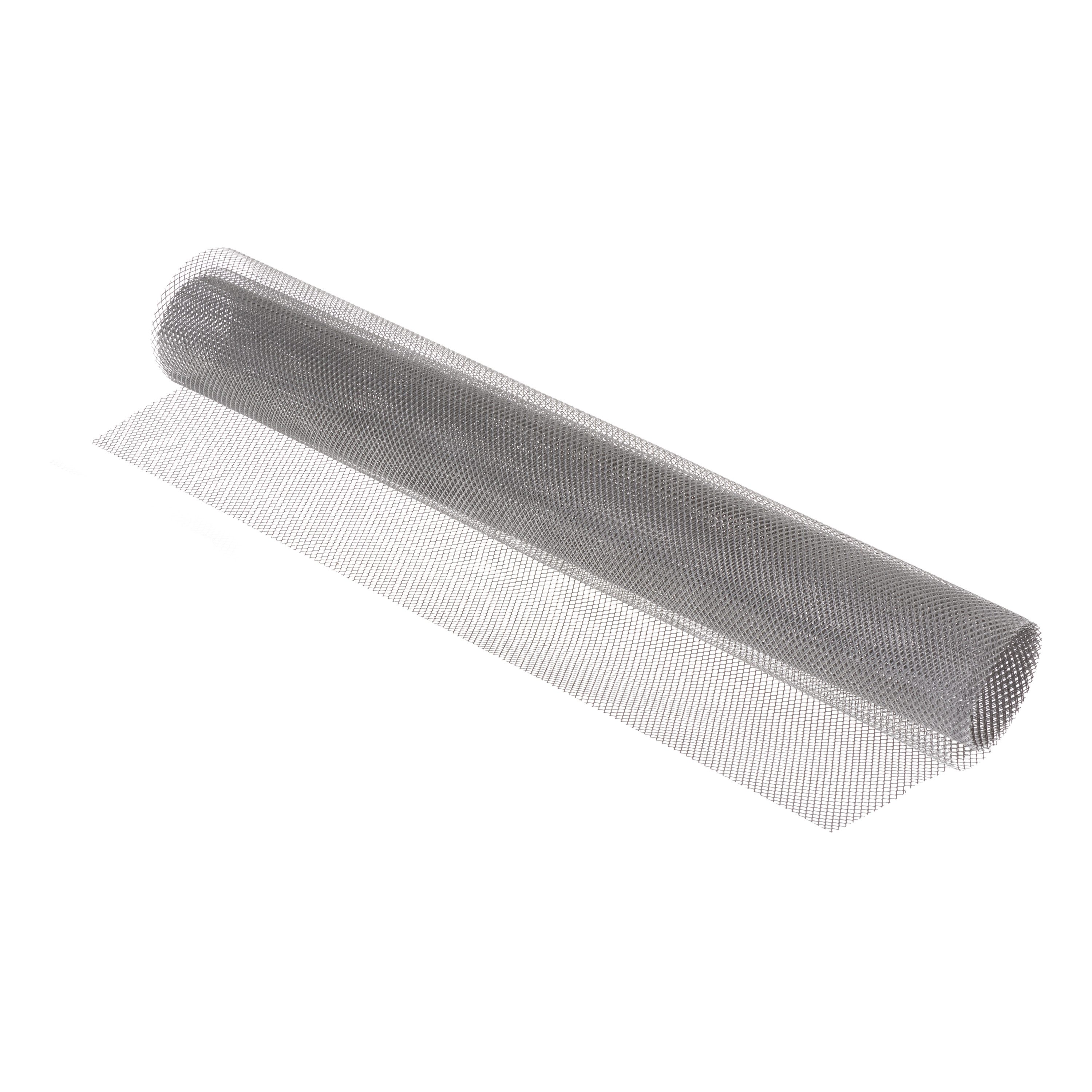 efco Basteldraht Ziehgitter 2 mm x 4 mm alufarben, 40 cm x 100 cm