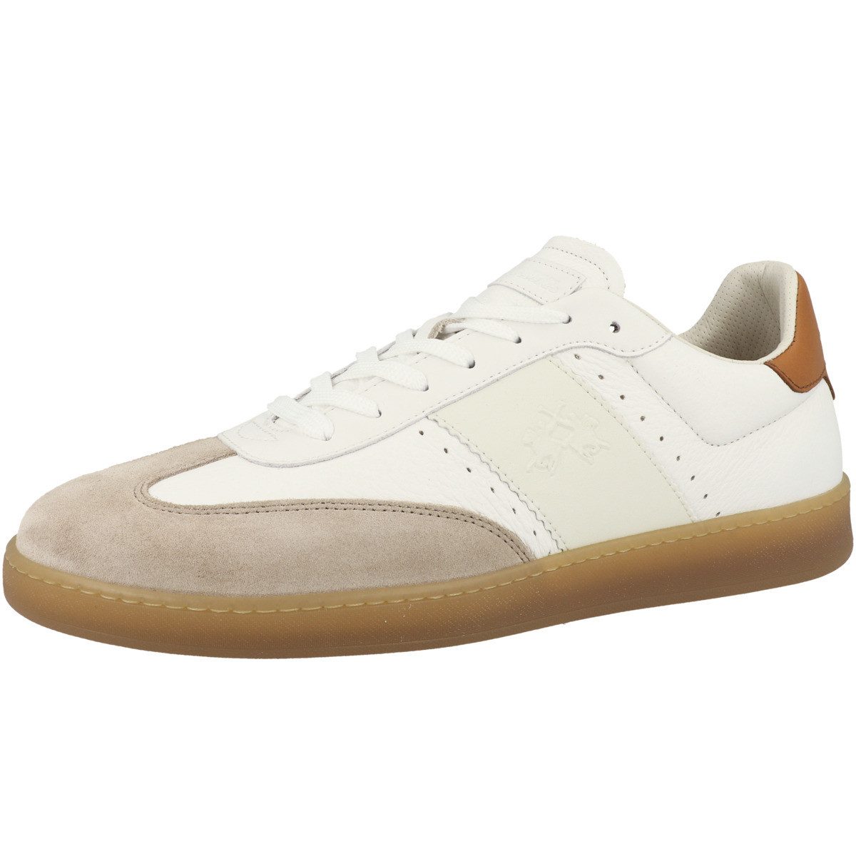 La Martina LFM261 Herren Sneaker Turnschuhe, Sportschuhe, Freizeitschuhe, Halbschuhe, Schnürschuhe