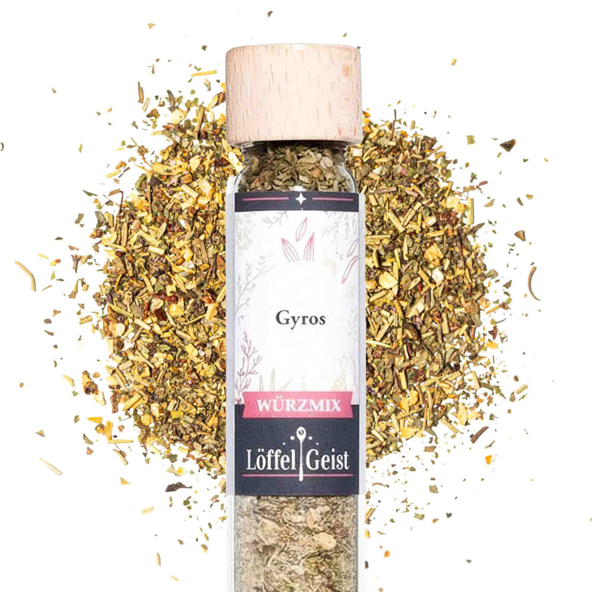 Löffelgeist Gewürz Gyros(22g im praktischen Dosierglas)