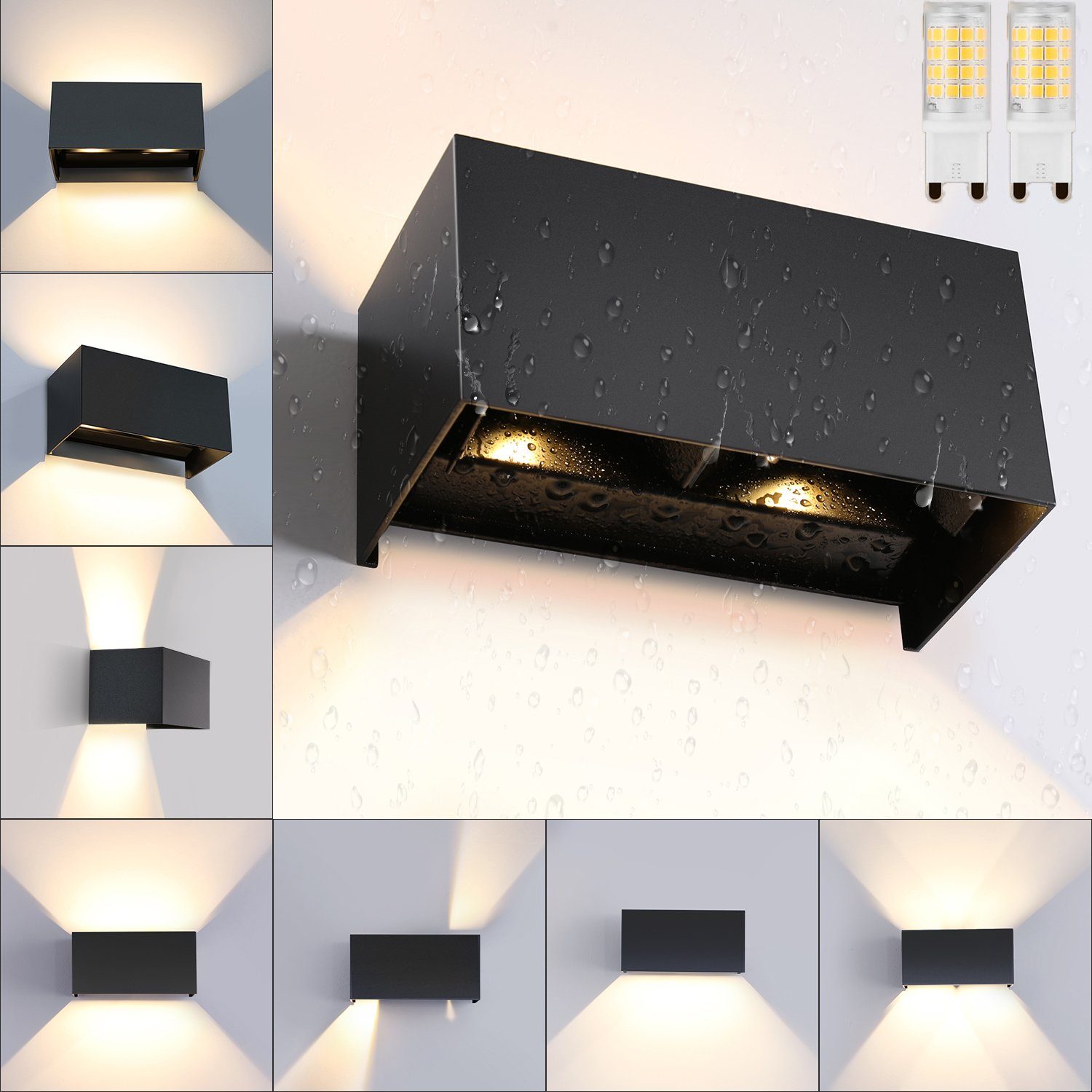 oyajia LED Wandleuchte 12W LED Wandleuchte günstig online kaufen