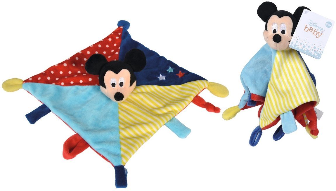 SIMBA Schmusetuch Babywelt Schmusetuch Disney Mickey 3D Schmusetuch Color 6315876393 | Stilltücher