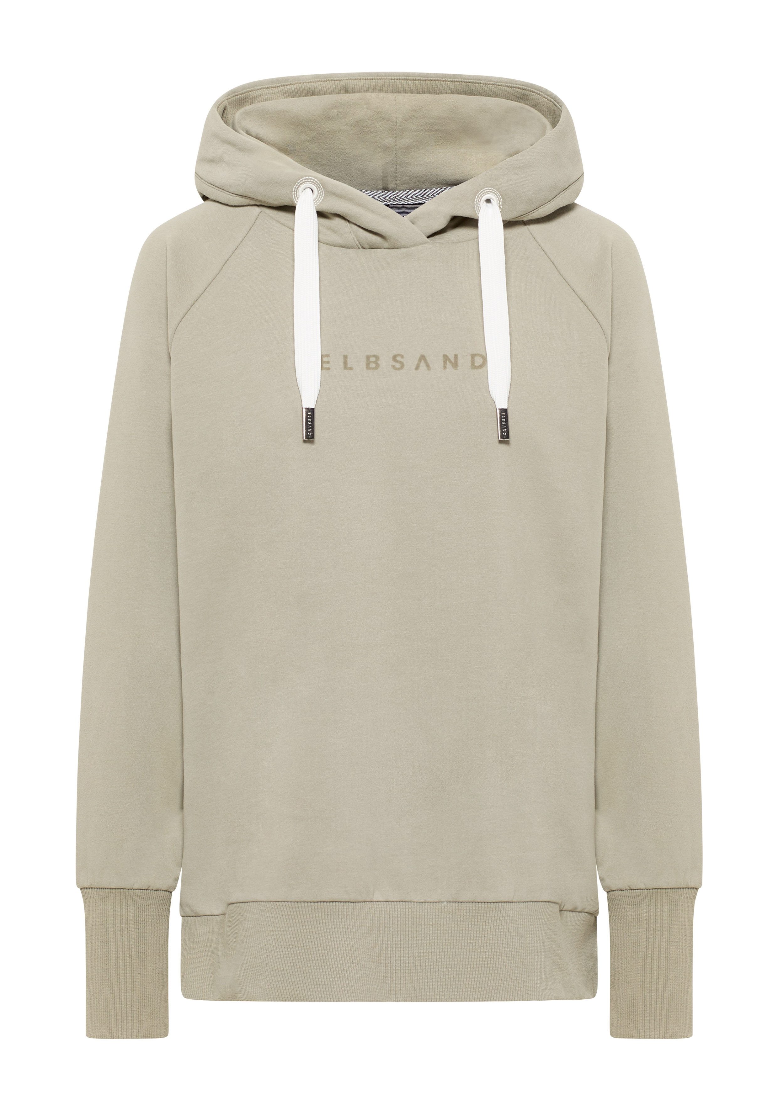 Elbsand Hoodie Svana Kapuze, Rundhalsausschnitt günstig online kaufen