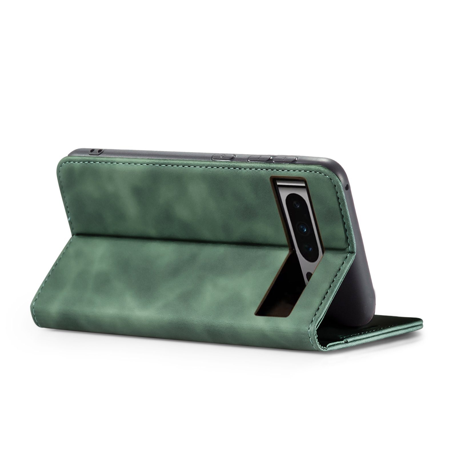 Tec-Expert Handyhülle Tasche Hülle für Google Pixel 8 Pro 6.7 Zoll, 6.7, Cover Klapphülle Case mit Kartenfach Fliphülle aufstellbar