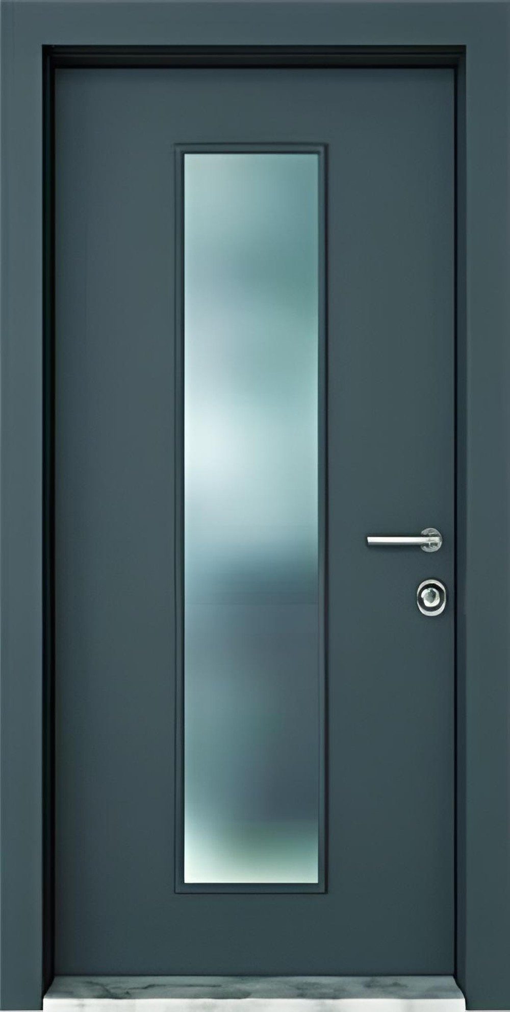 JVmoebel Brandschutztür Graue Brandschutztür für Notausgänge und Fluchttür, Made in Europa